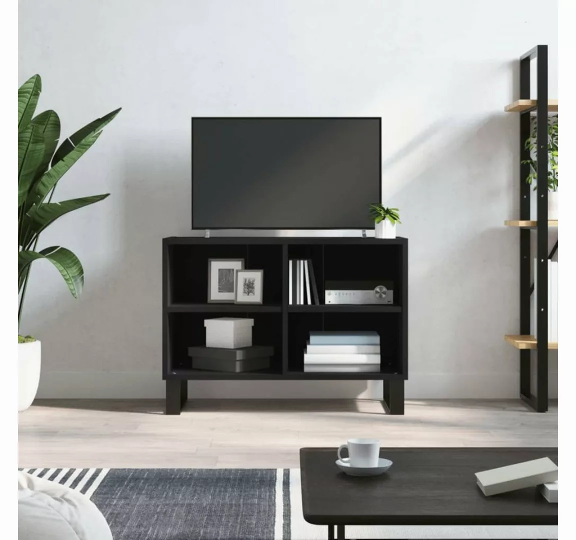 vidaXL TV-Schrank TV-Schrank Schwarz 69,5x30x50 cm Holzwerkstoff günstig online kaufen