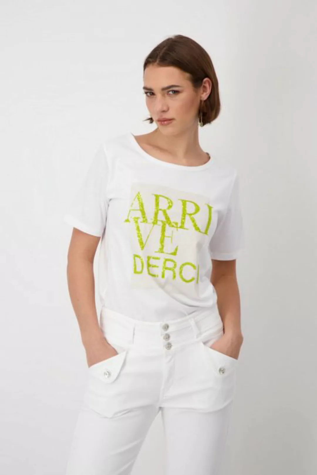 Monari T-Shirt T-Shirt, weiss günstig online kaufen