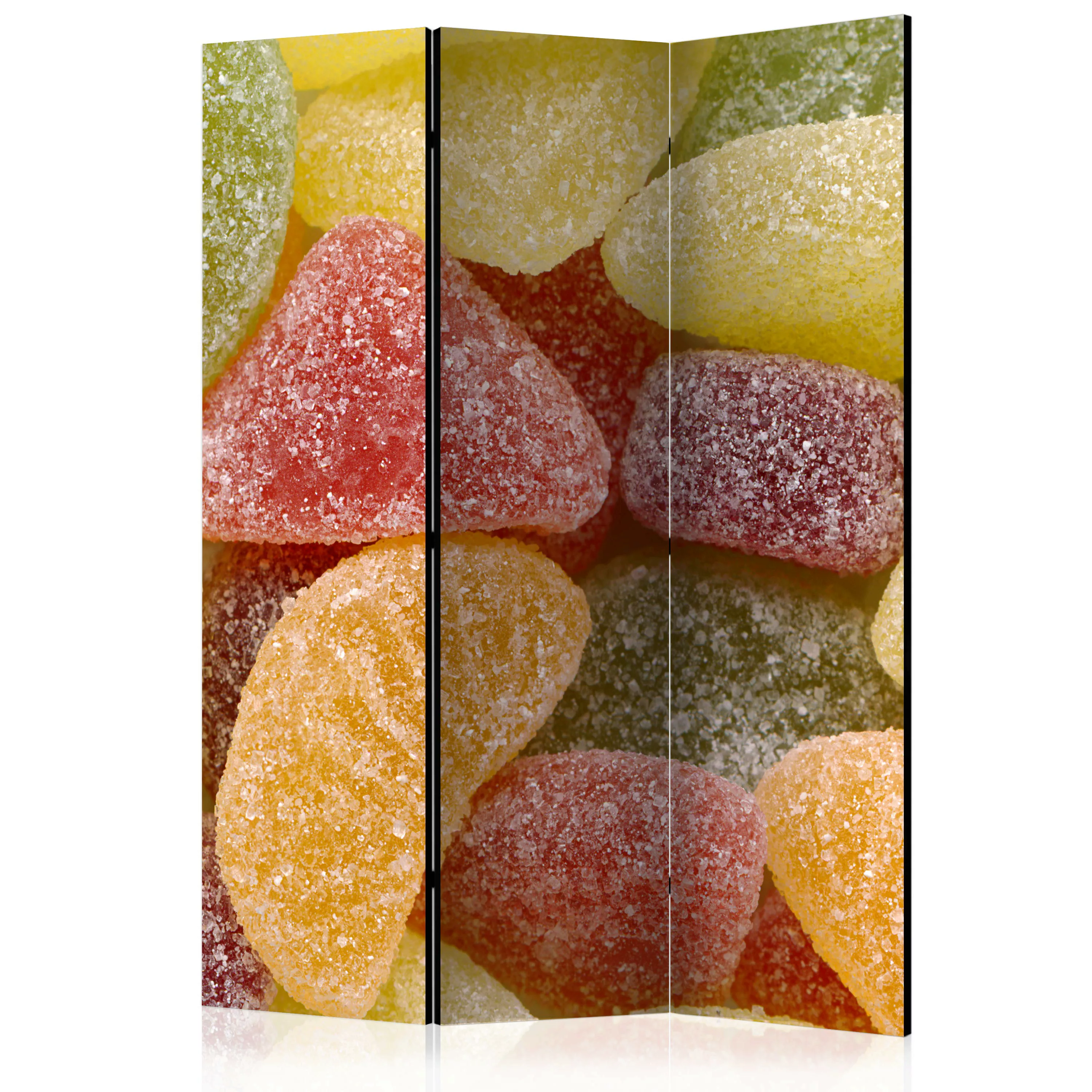 3-teiliges Paravent - Tasty Fruit Jellies [room Dividers] günstig online kaufen