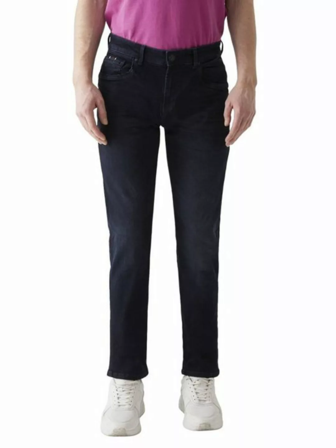 LTB Herren Jeans HOLLYWOOD Z D - Straight Fit - Schwarz - Aello Wash günstig online kaufen