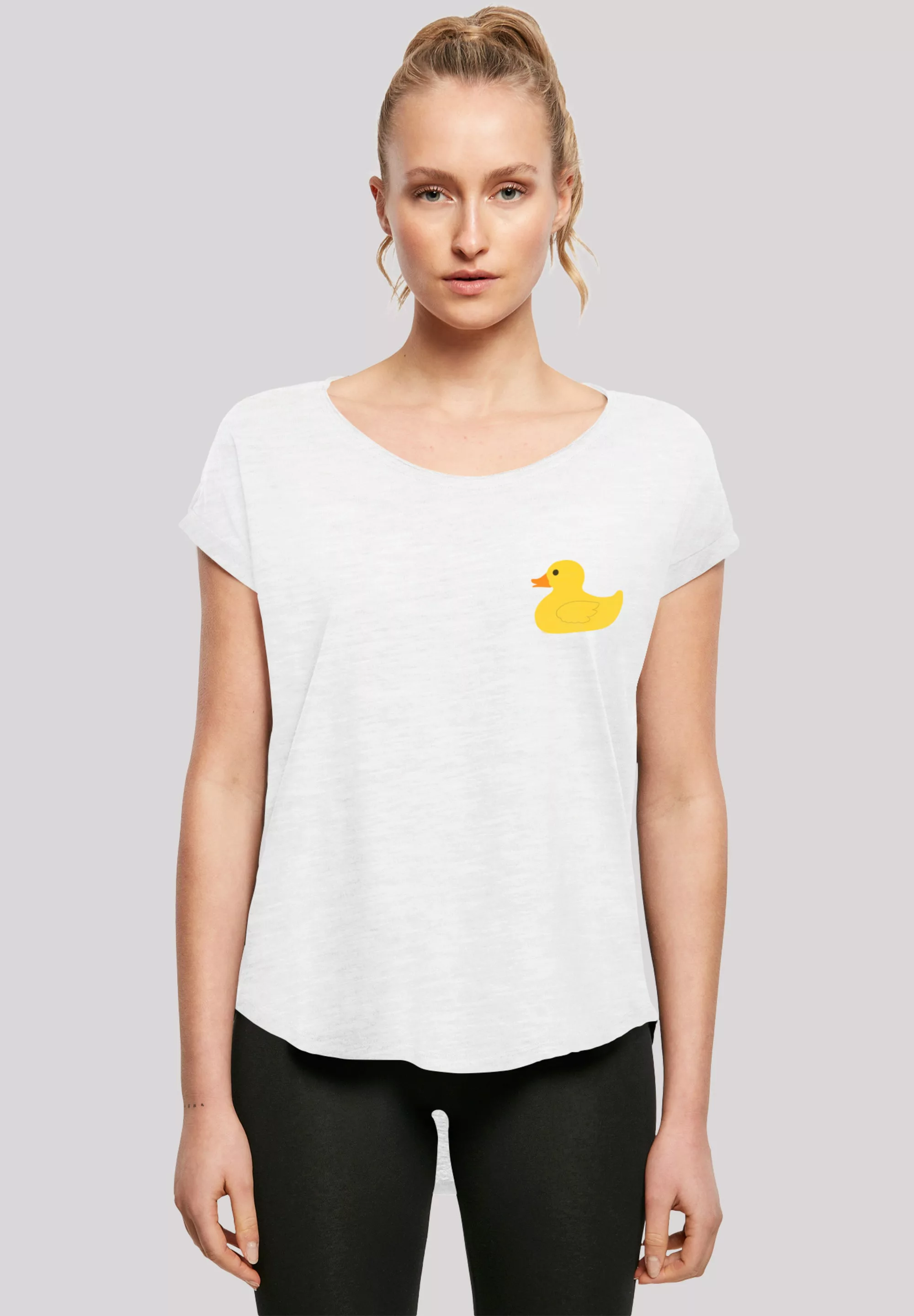 F4NT4STIC T-Shirt "Yellow Rubber Duck LONG", Print günstig online kaufen