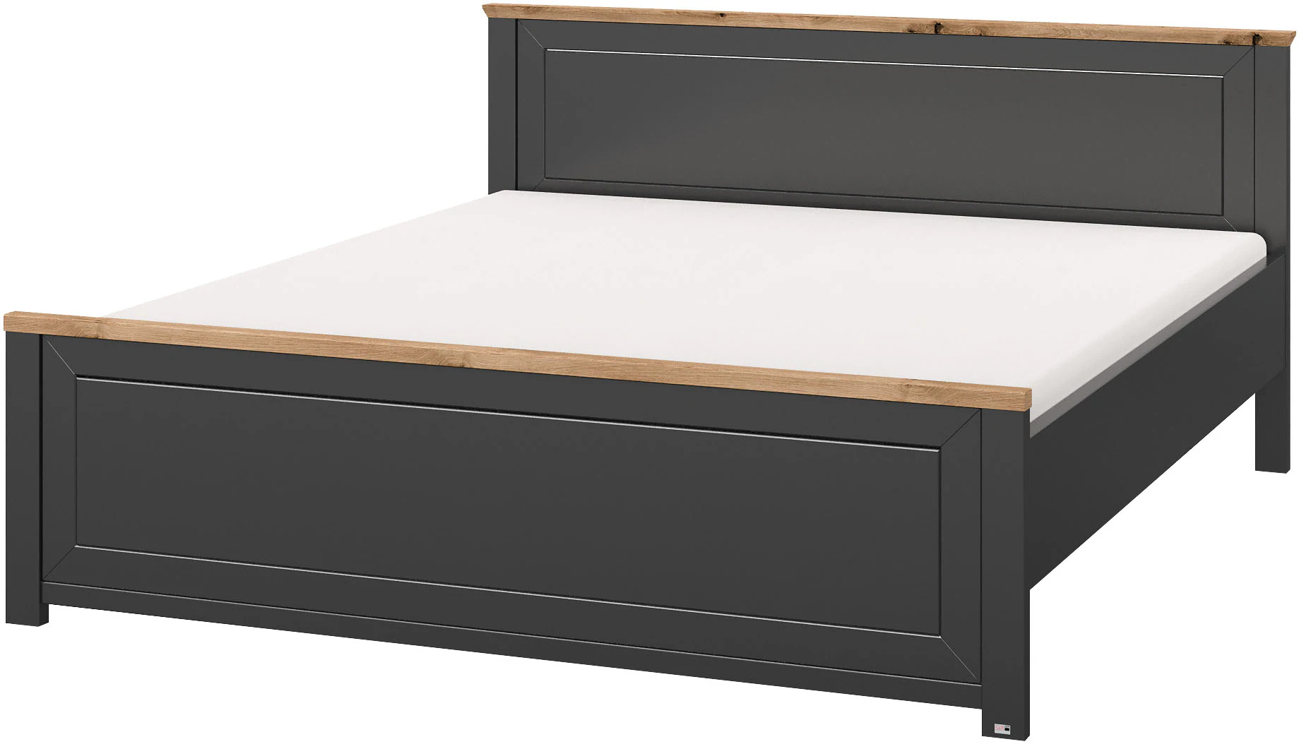set one by Musterring Bett "York Schlafen", (1 tlg.), Doppelbett 180 x 200 günstig online kaufen