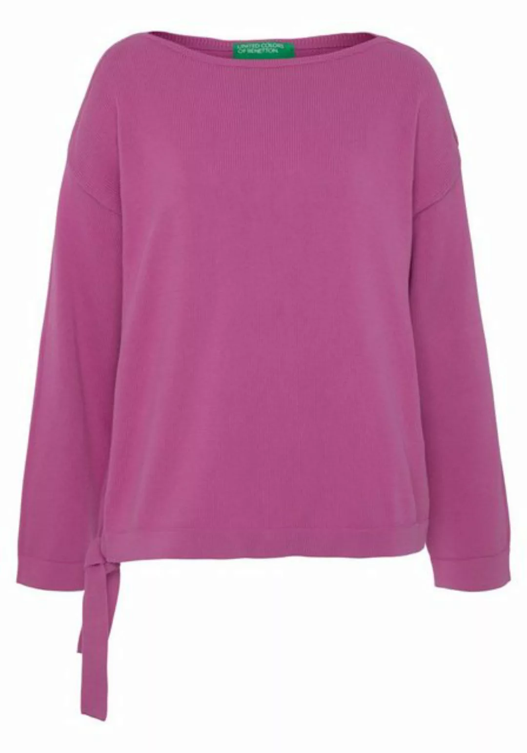 United Colors of Benetton Strickpullover mit U-Boot-Ausschnitt günstig online kaufen