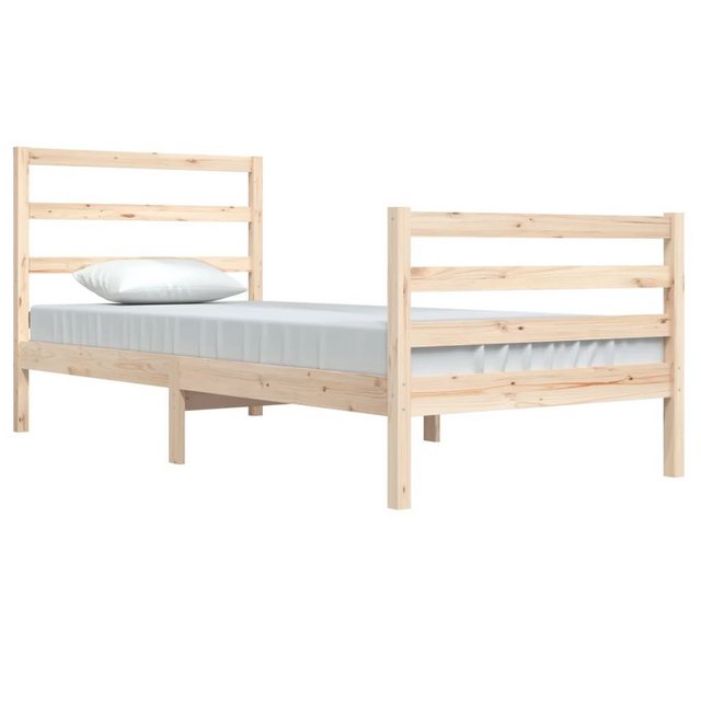 vidaXL Bett Massivholzbett Kiefer 90x200 cm günstig online kaufen