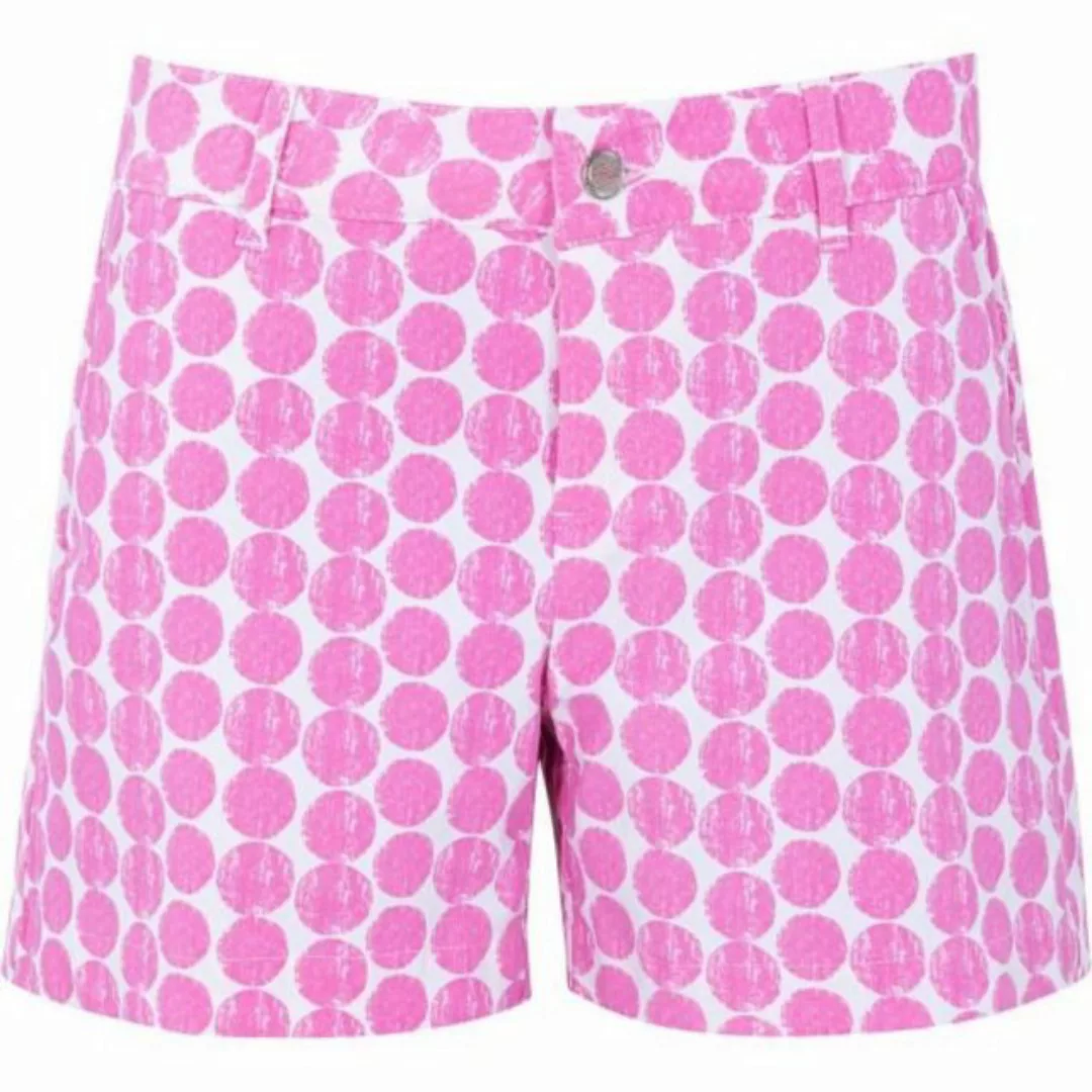 Alberto Golfshorts Alberto Golf Shorts Arya-K Bermuda Weiß/Pink Damen günstig online kaufen