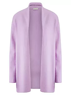 Strickjacke aus Schurwolle und Kaschmir include lila günstig online kaufen