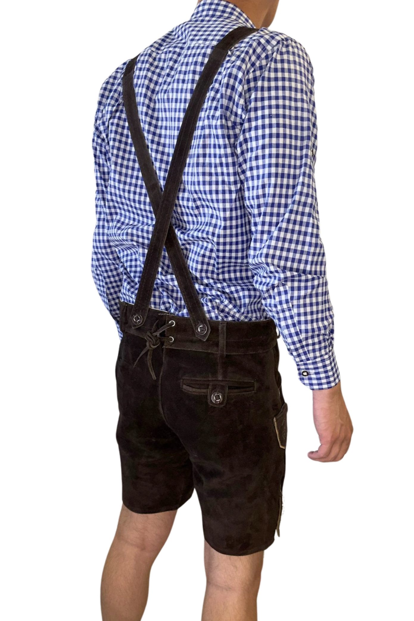 Dretaild Trachtenlederhose Herren Lederhose Tracht Kurz günstig online kaufen