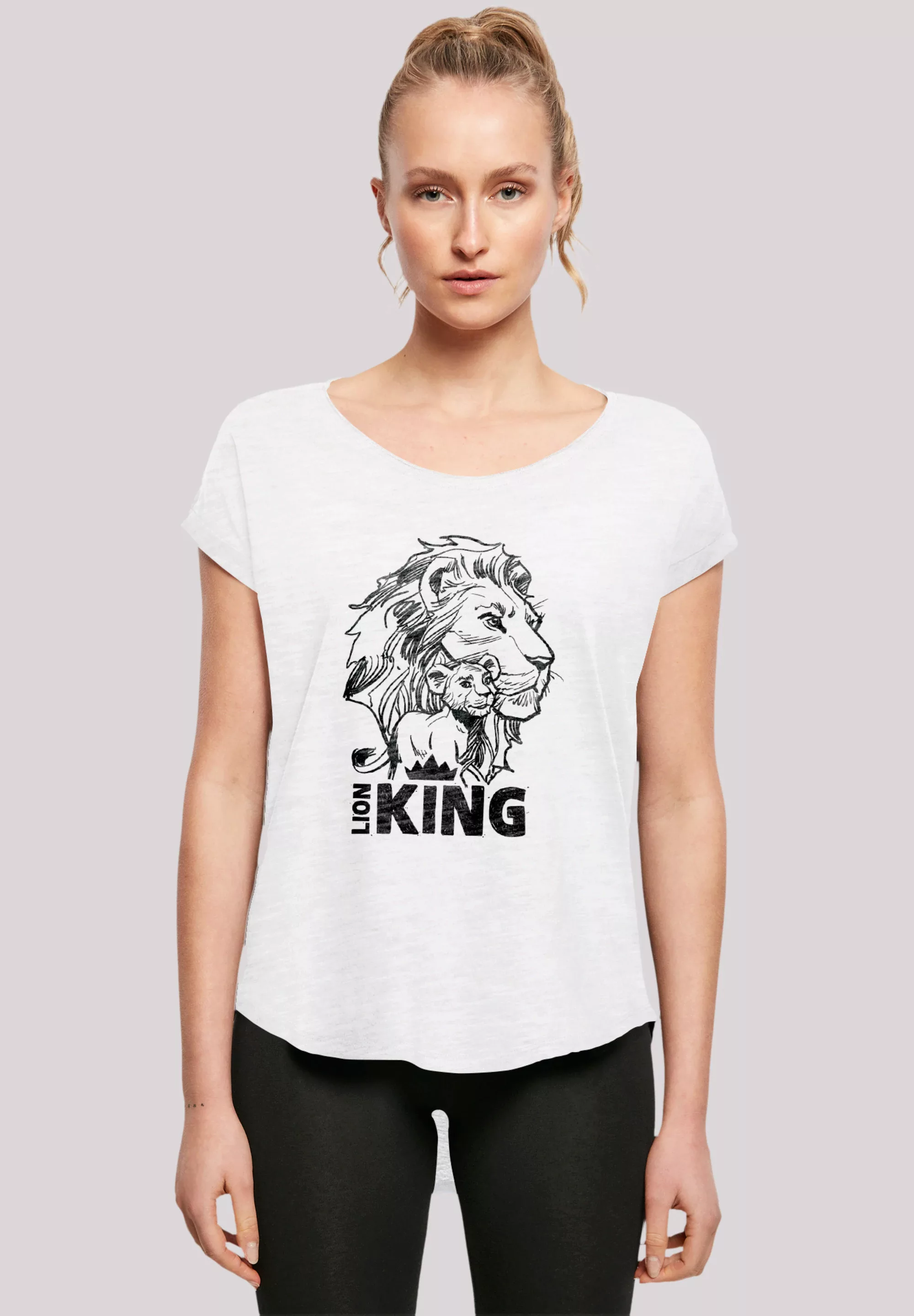 F4NT4STIC T-Shirt "Disney König der Löwen Together white" günstig online kaufen