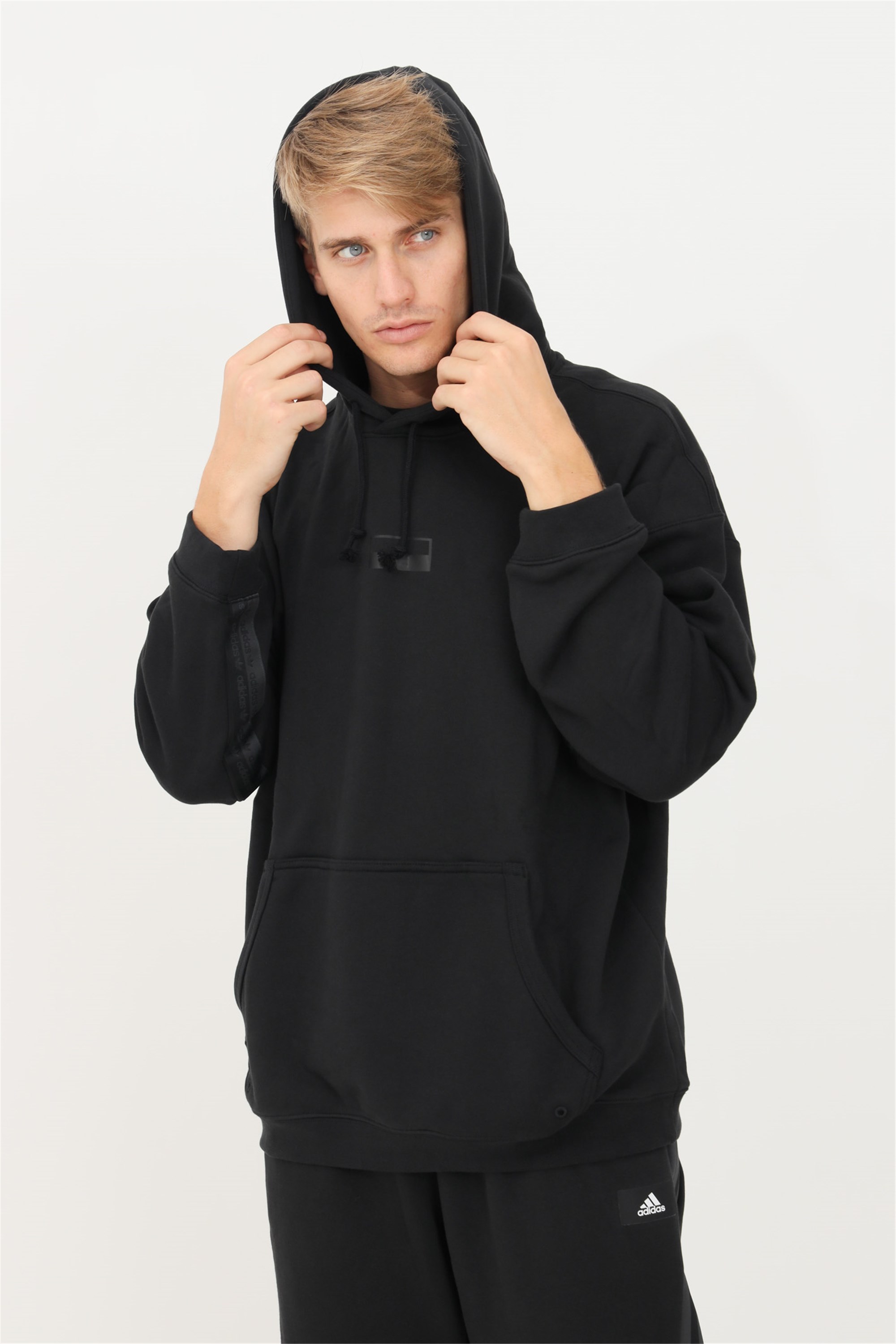 Adidas Originals R.y.v. Logo Kapuzenpullover XS Black günstig online kaufen