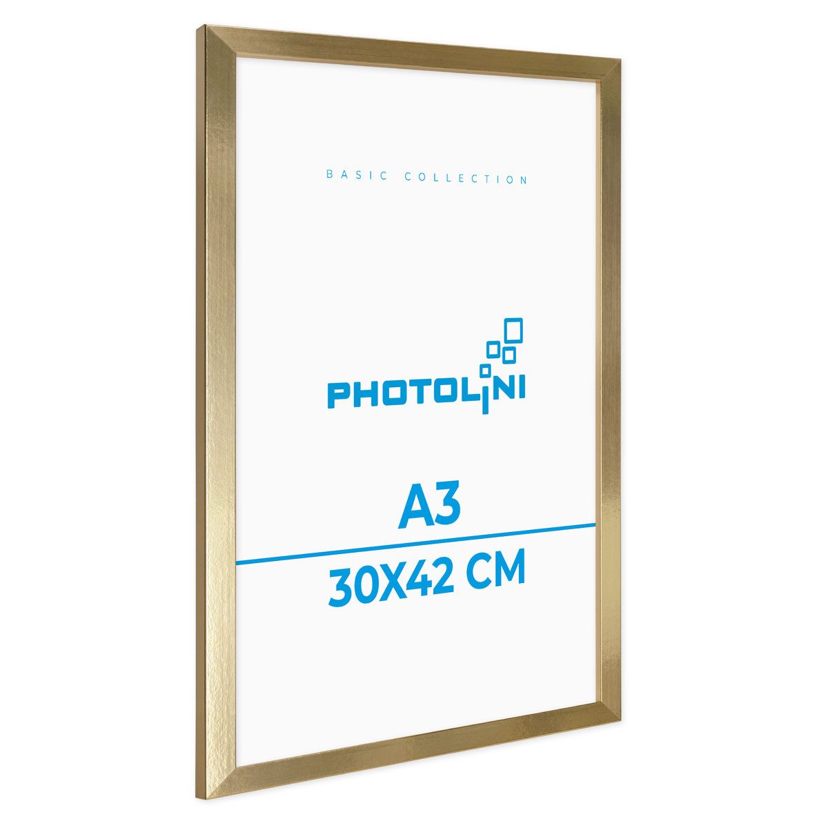 PHOTOLINI Bilderrahmen Poster-Einzelrahmen Modern Schmal günstig online kaufen