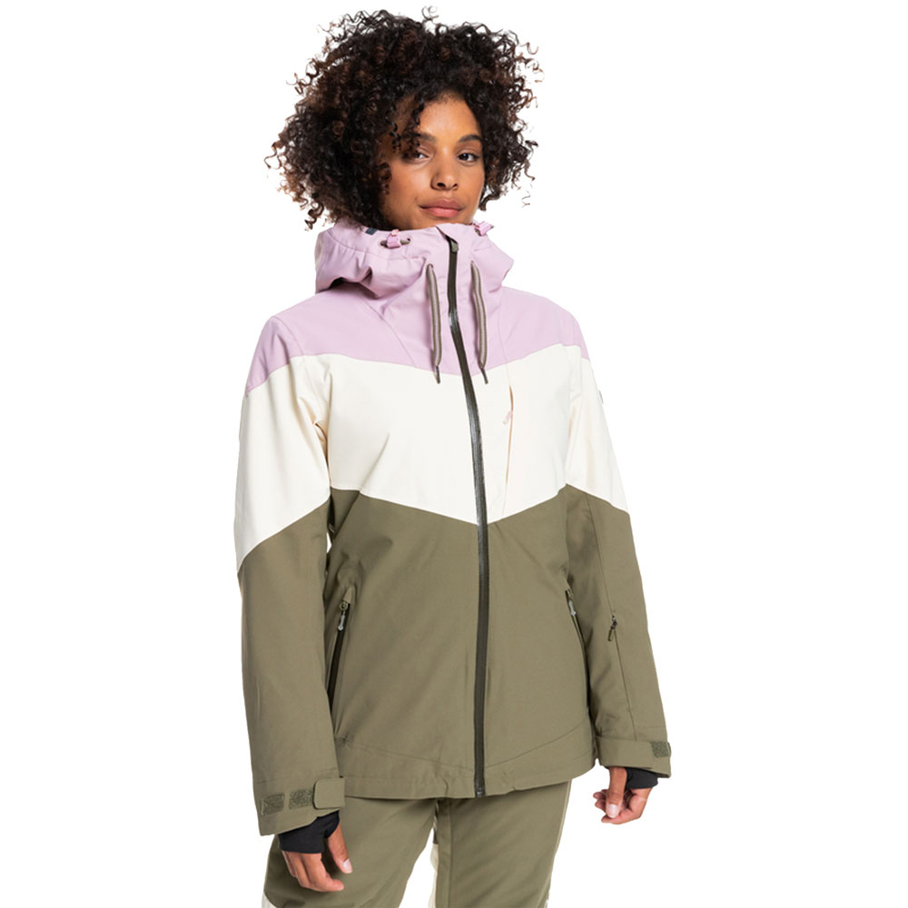 Roxy Winter Haven Jacket Burnt Olive günstig online kaufen