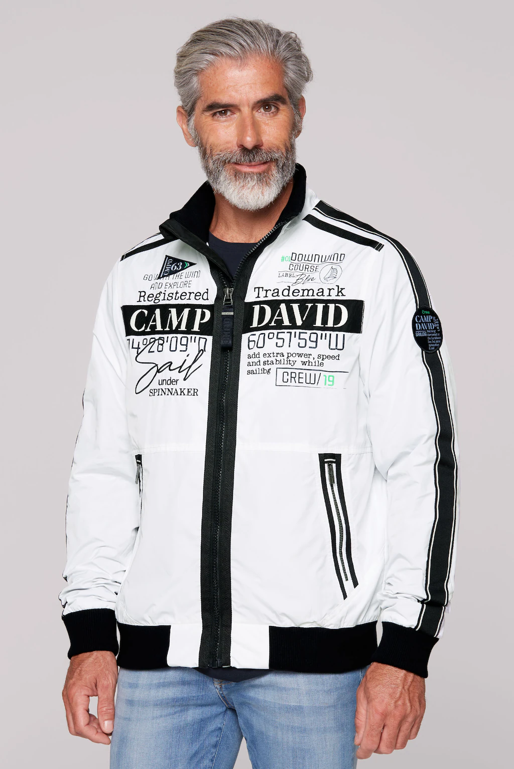 CAMP DAVID Outdoorjacke, ohne Kapuze günstig online kaufen