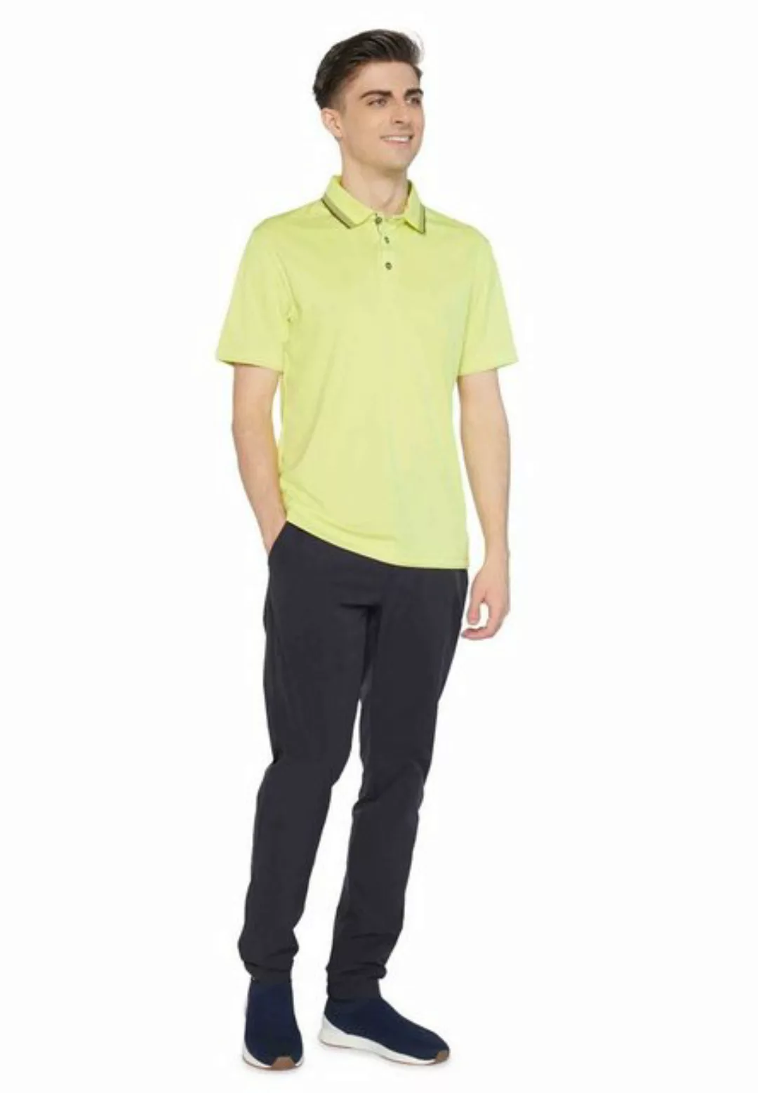 Icepeak Poloshirt Lutha Herren Poloshirt Kuorotti 33509 gelb günstig online kaufen