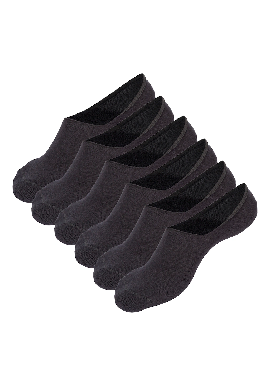 Apollo Füßlinge, (3er Pack), unsichtbare Sneakersocken No-show, Silikonfers günstig online kaufen