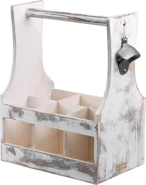 KESPER Flaschenträger "Antik, aus Sperrholz, FSC", (1 St.), für bis zu 6 Fl günstig online kaufen