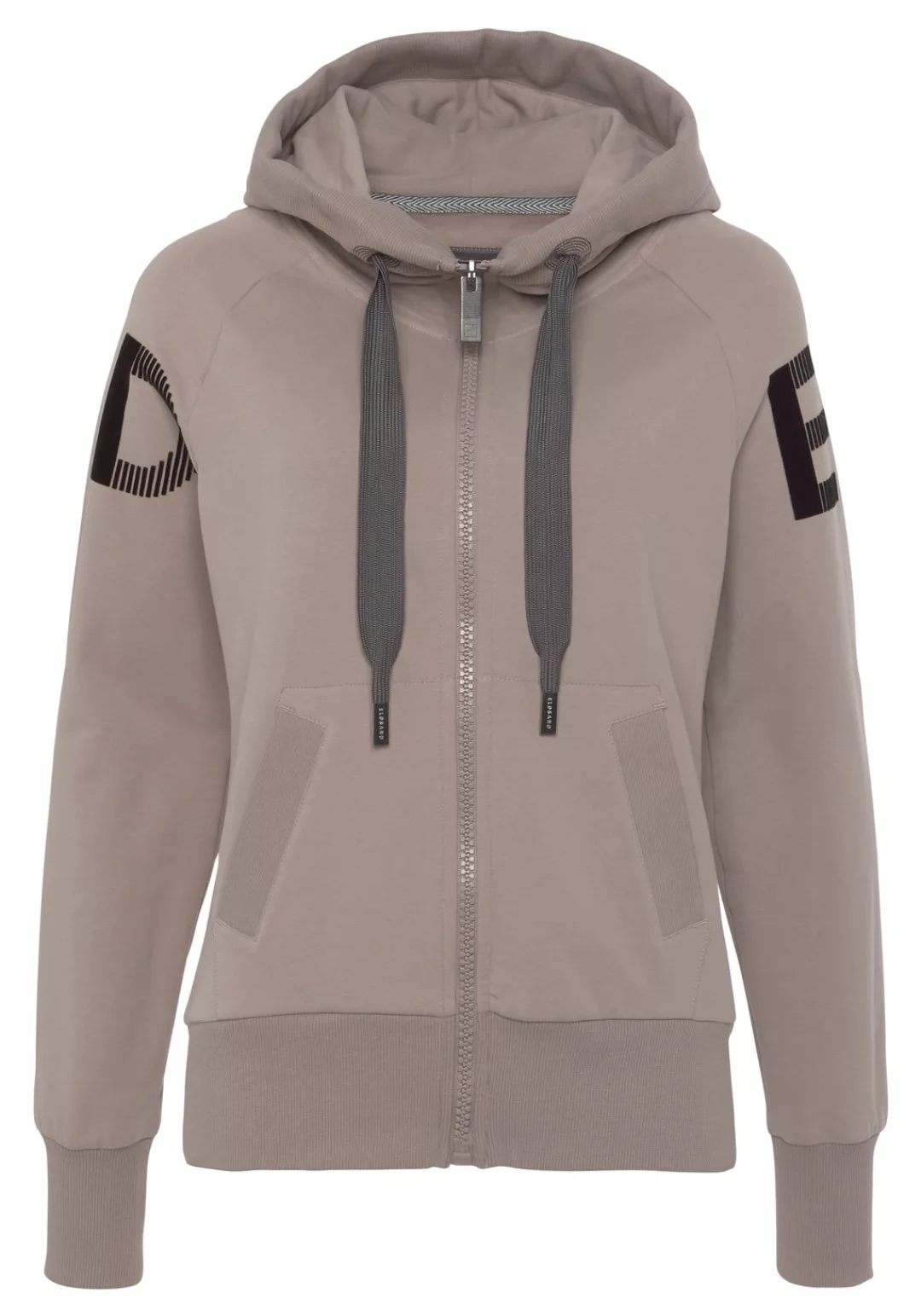 Elbsand Sweatjacke "Kekoa", mit großem Logodruck hinten, bequeme Freizeitja günstig online kaufen