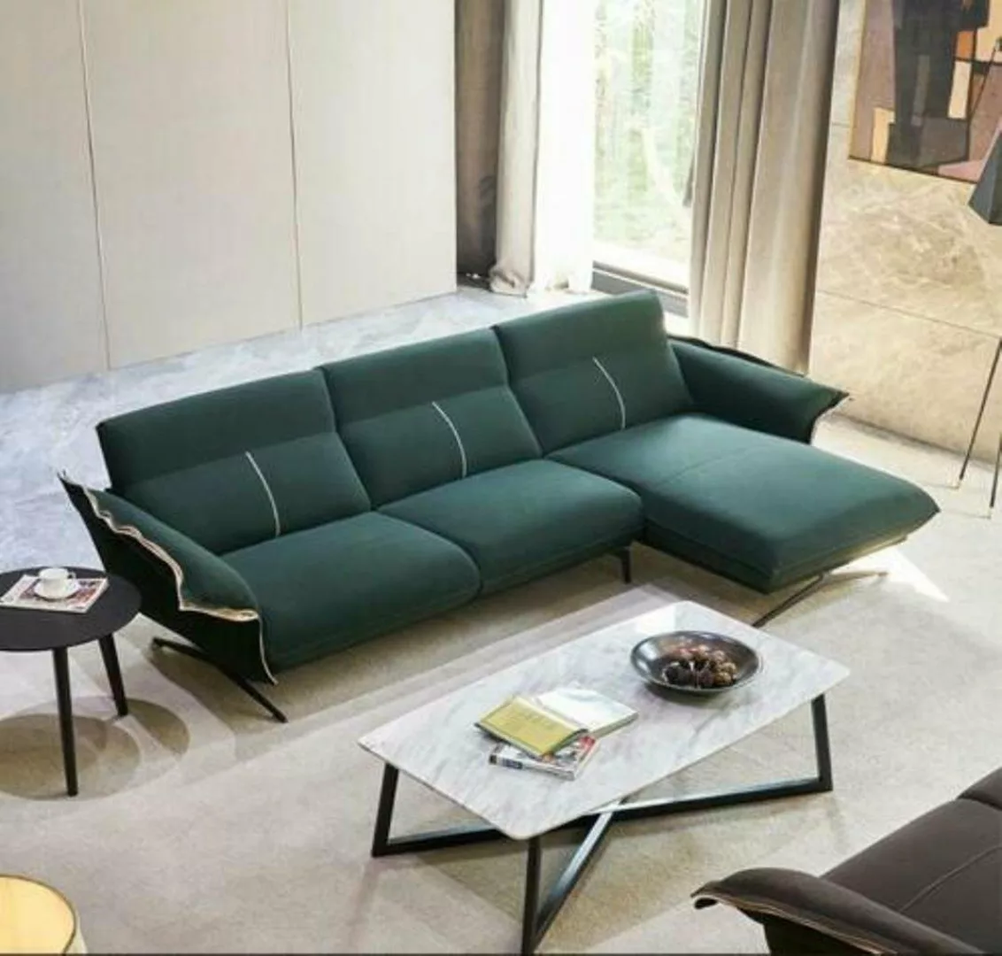 JVmoebel Ecksofa, Italienische Design Möbel Wohnzimmer Textil Ecksofa Couch günstig online kaufen
