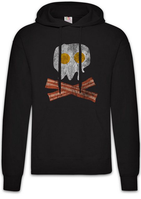 Urban Backwoods Hoodie Bacon & Egg Skull Herren Hoodie Spiegelei Bones Knoc günstig online kaufen