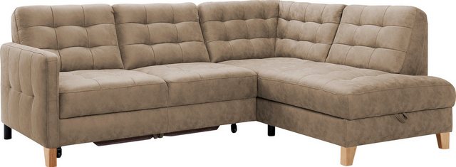 exxpo - sofa fashion Ecksofa "Elio, kompakt und komfortabel, bequem, zeitlo günstig online kaufen