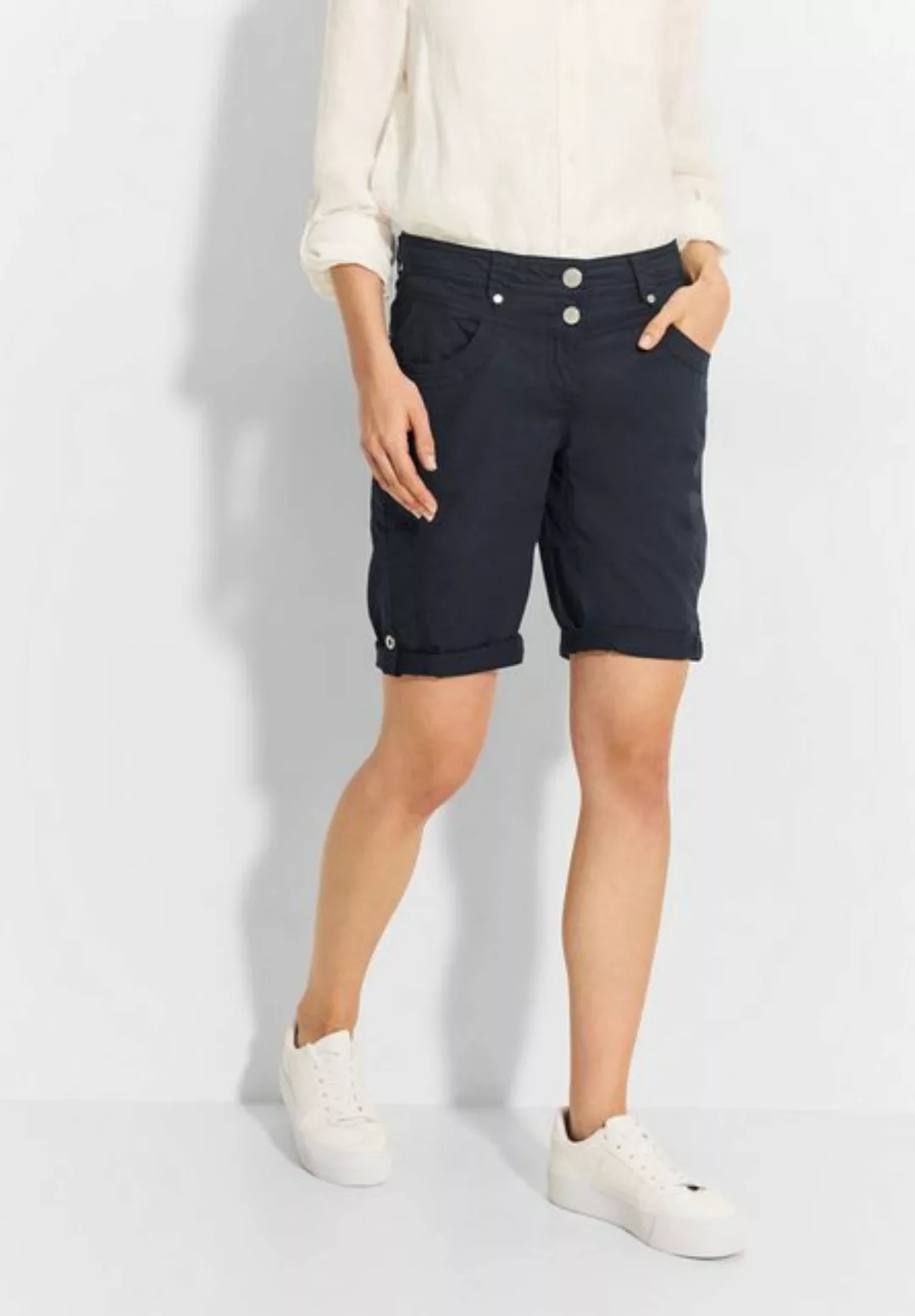 Cecil Chinoshorts - Shorts - Kurze Hose - unifarben - Shorts mit Straight L günstig online kaufen