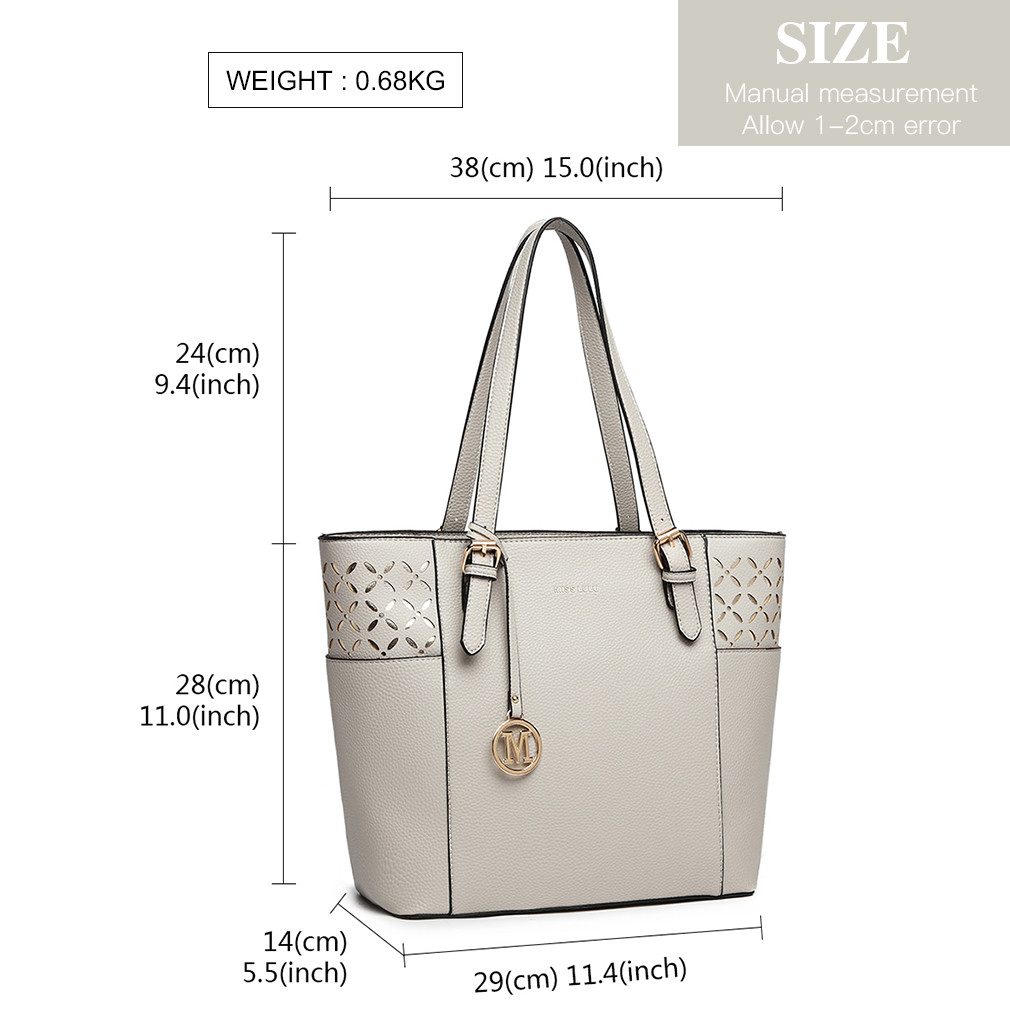 Miss Lulu Handtasche Damen Shopper Schultertaschen günstig online kaufen