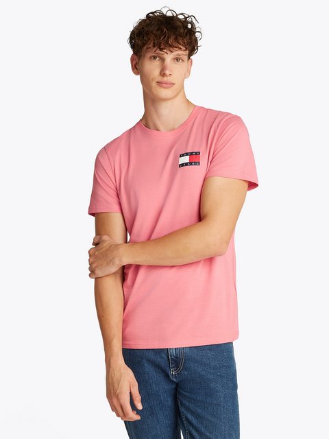 Tommy Jeans T-Shirt TJM SLIM ESSENTIAL FLAG TEE EXT günstig online kaufen