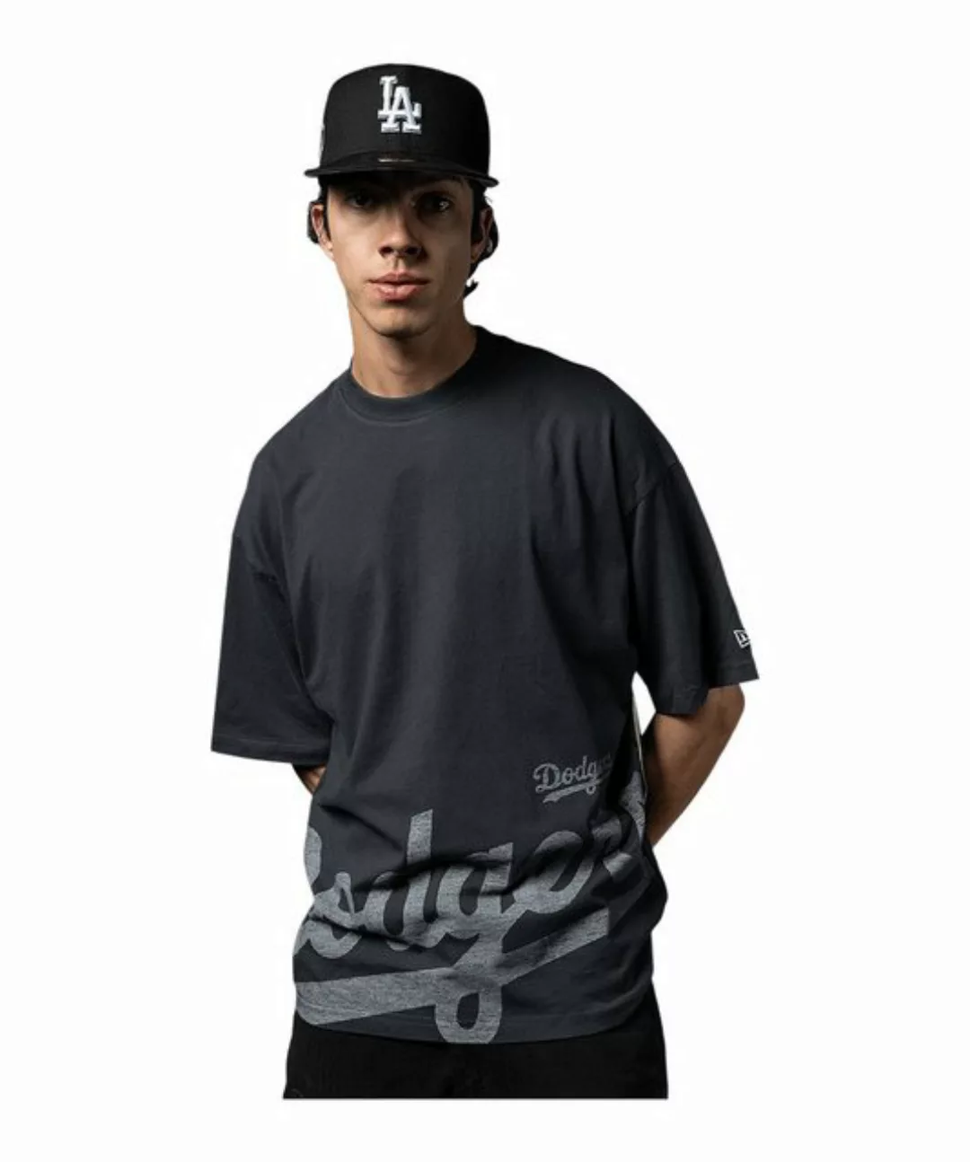 New Era T-Shirt New Era MLB LA. Dodgers Oversized T-Shirt Baumwolle günstig online kaufen