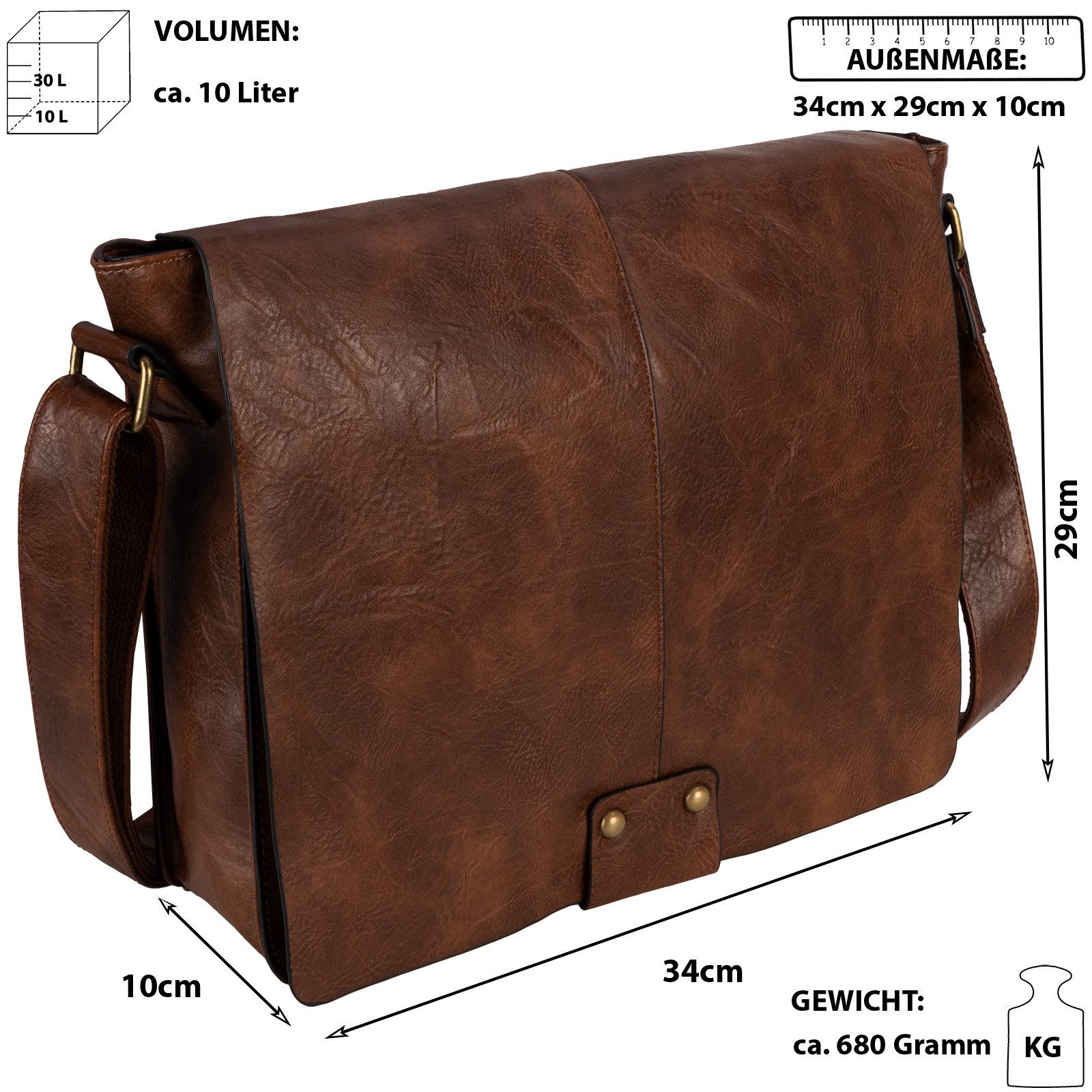 EAAKIE Umhängetasche Umhängetasche Flugbegleiter Schultertasche Messenger günstig online kaufen