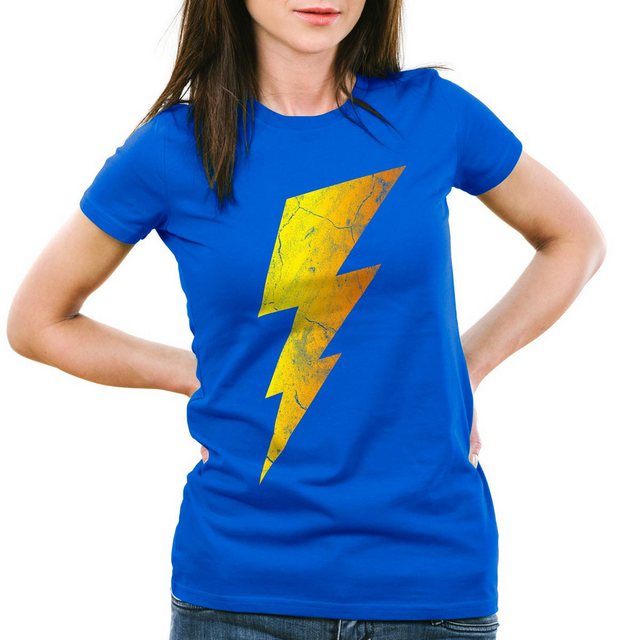 style3 T-Shirt Sheldon Lightning Bolt Blitz flash Comic the big bang theory günstig online kaufen