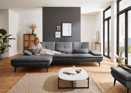 Die PlanBar Ecksofa "MP-IN23002 L-Form", (2 St.), wahlweise mit Armteil- un günstig online kaufen
