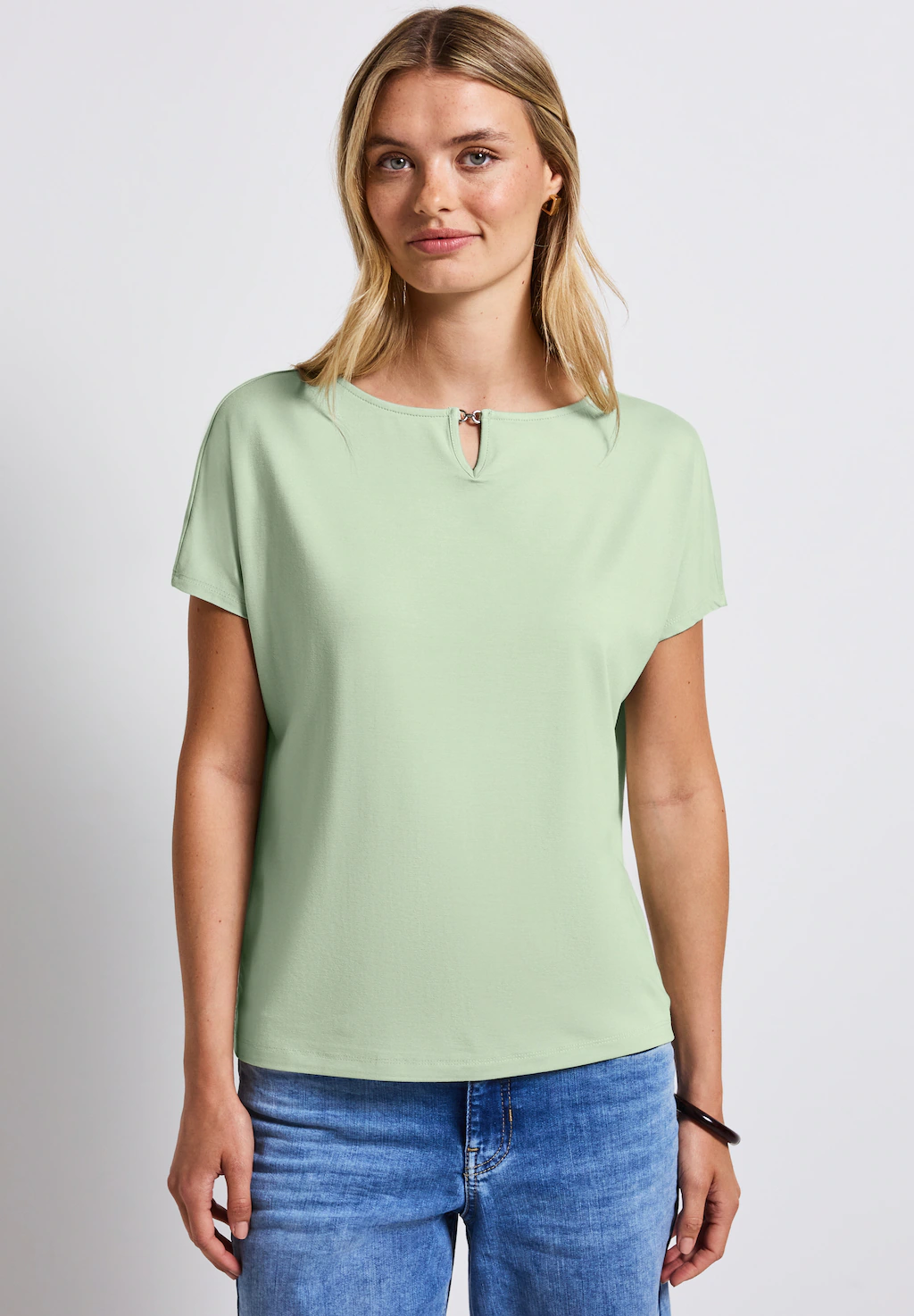 STREET ONE T-Shirt, aus softer Viskose günstig online kaufen