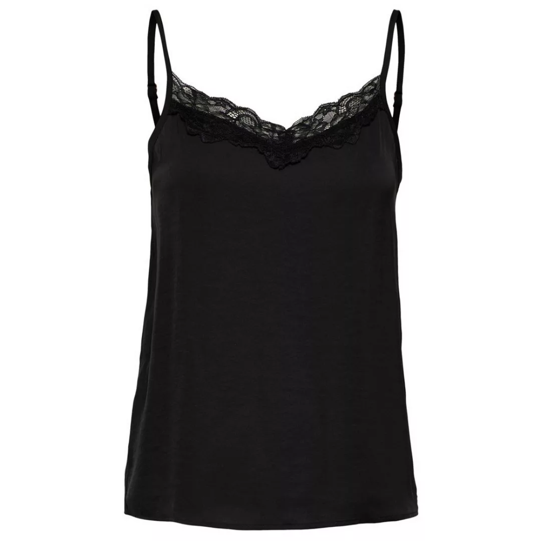 Jdy Appa Lace Ärmelloses T-shirt 44 Black / Detail Dtm Lace günstig online kaufen