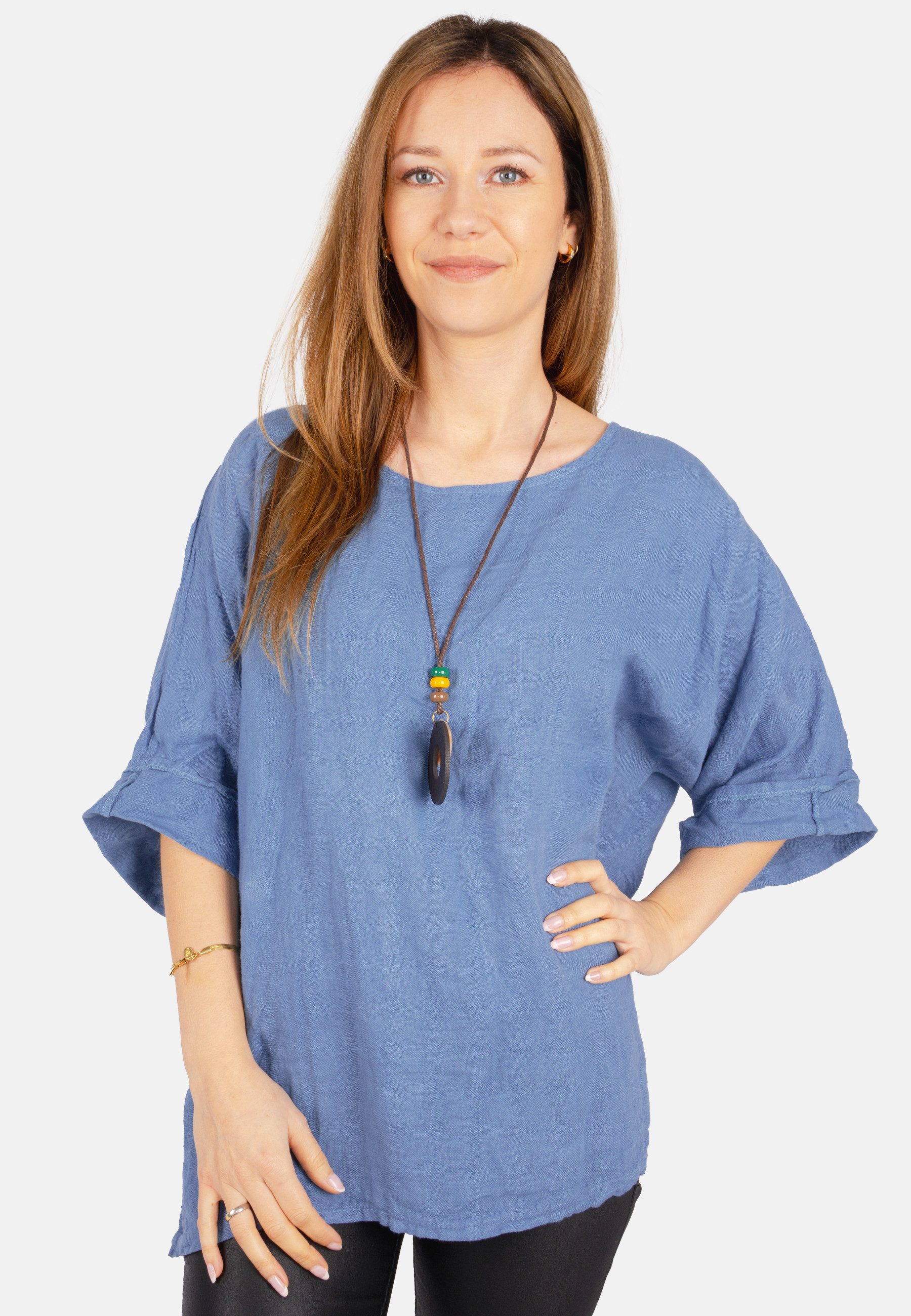 Seasons of April Kurzarmbluse Oversized Lina günstig online kaufen