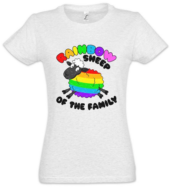 Urban Backwoods Print-Shirt Rainbow Sheep Of The Family Damen T-Shirt Gay L günstig online kaufen