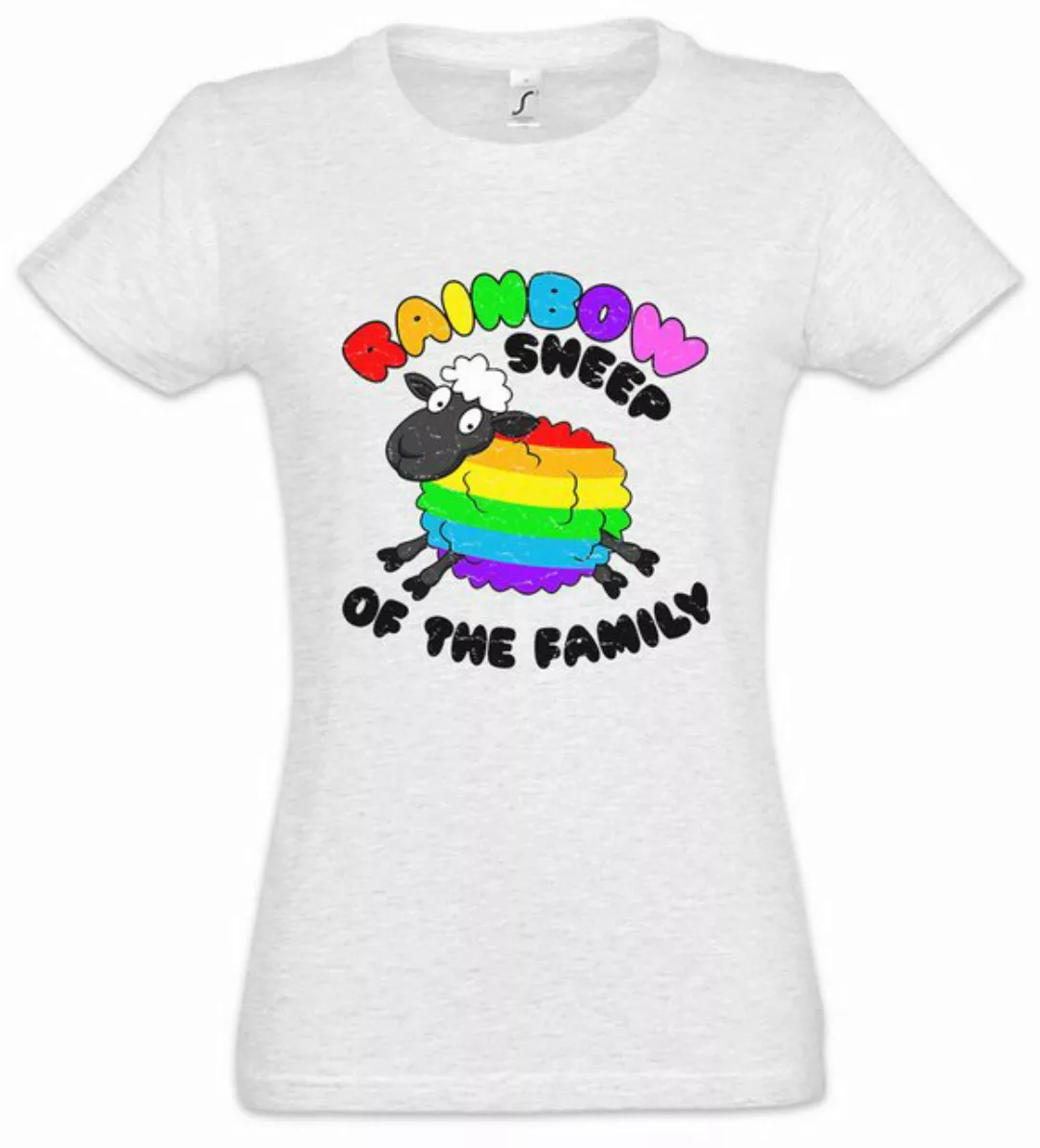 Urban Backwoods Print-Shirt Rainbow Sheep Of The Family Damen T-Shirt Gay L günstig online kaufen