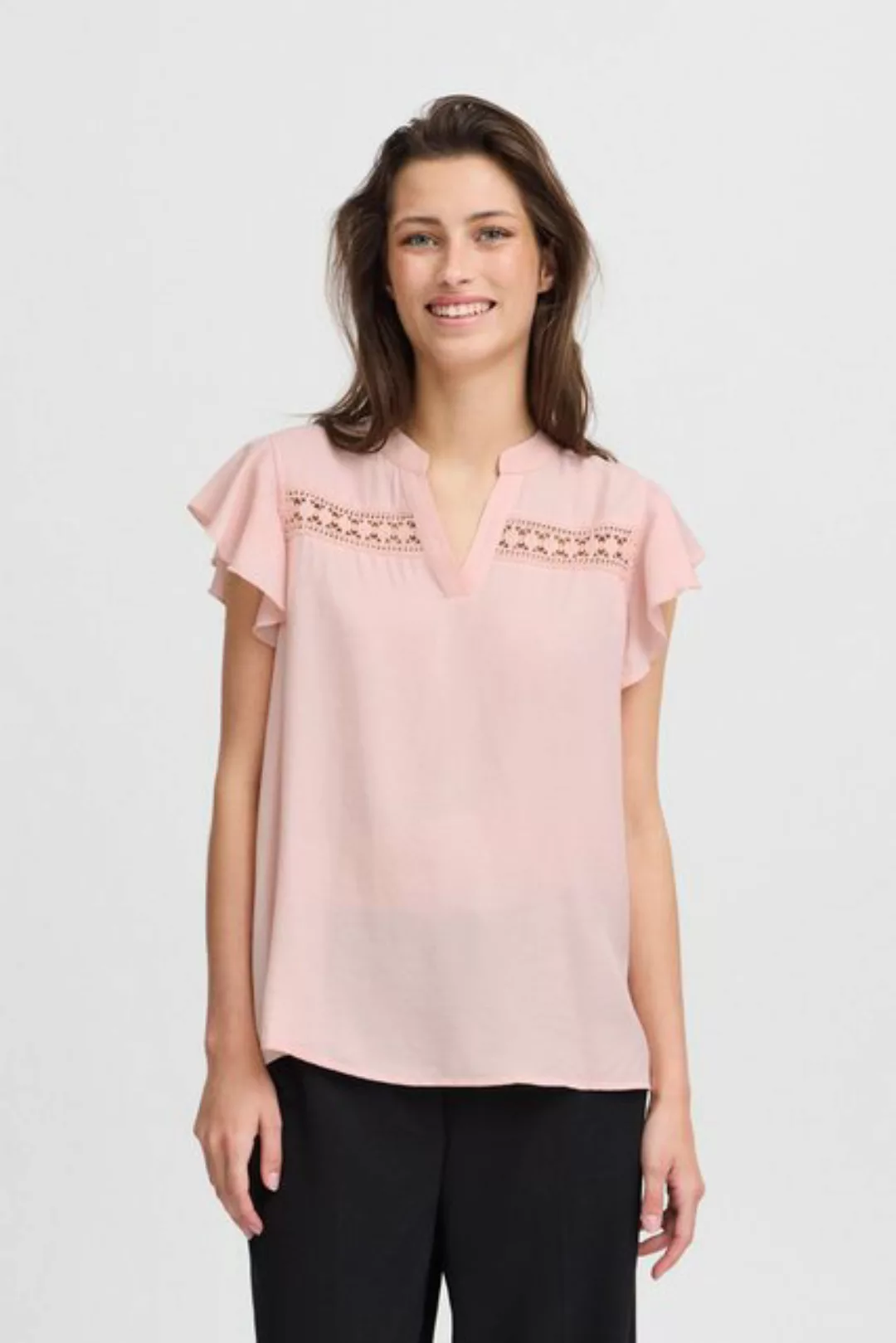 b.young Kurzarmbluse BYITILDA BLOUSE - lässige Bluse günstig online kaufen