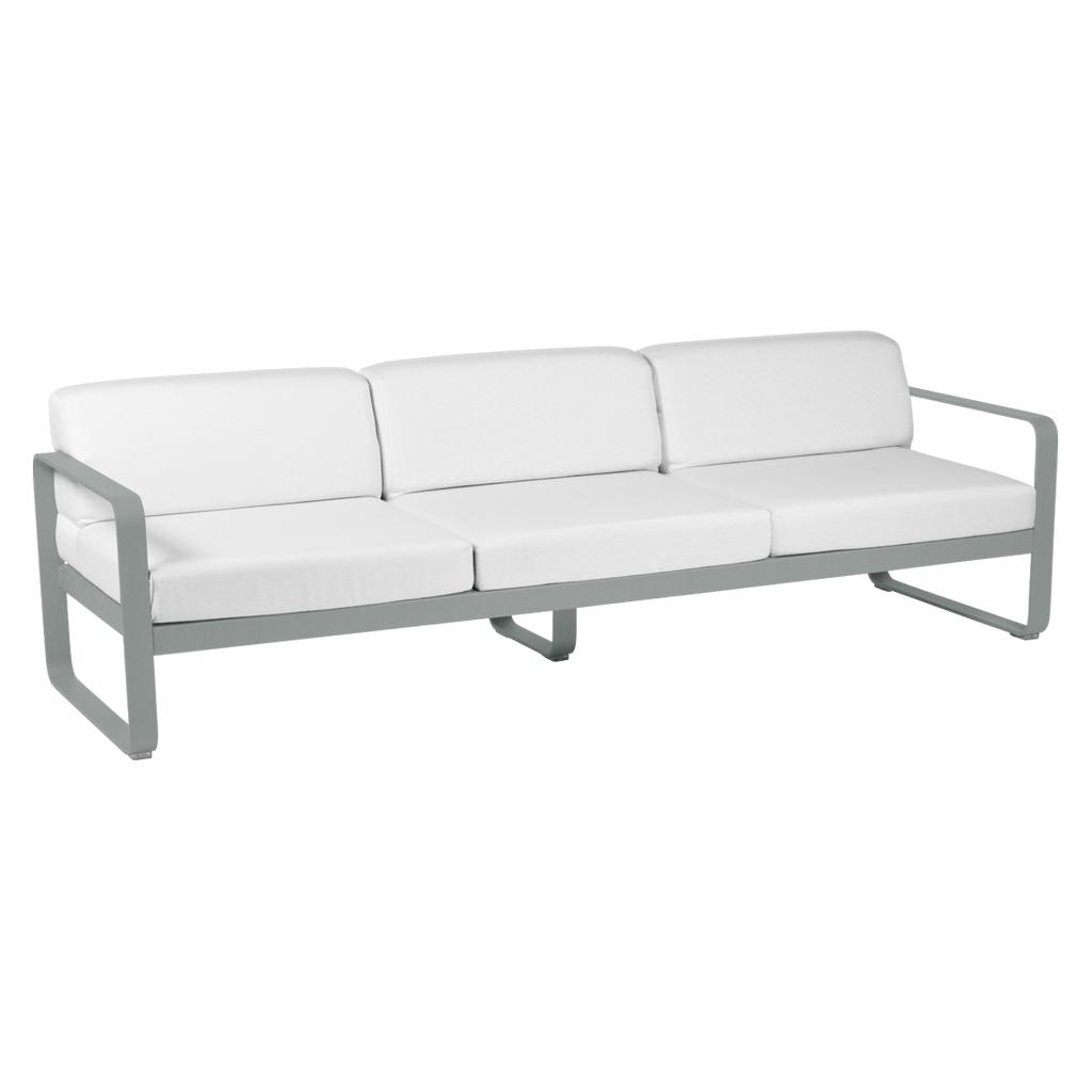 Bellevie 3-Sitzer Lounge-Sofa C7 Lapilligrau 81 Grauweiß günstig online kaufen