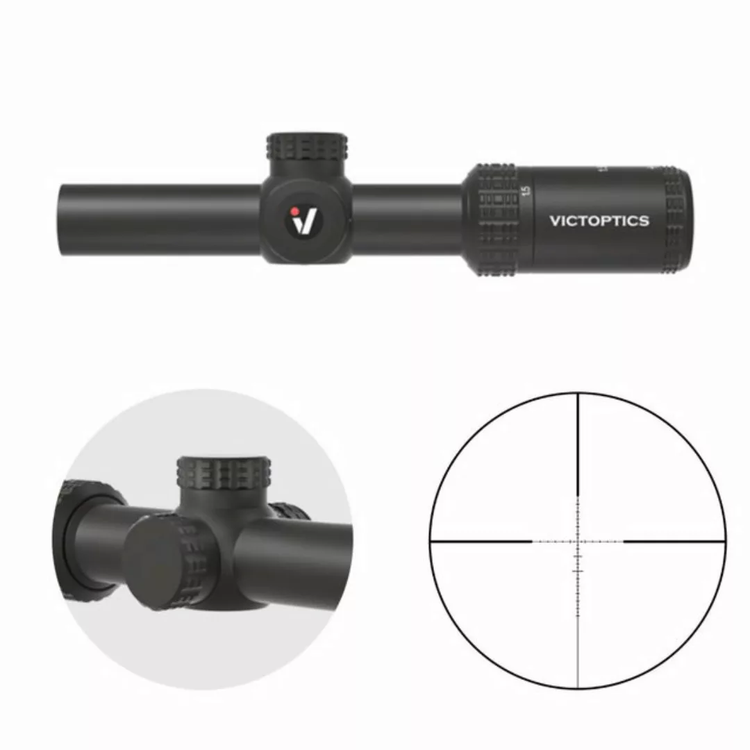 Vector Optics Victoptics VIOC-01 SOI 1.5-5x20 Zielfernrohr (Ideal für Jagd, günstig online kaufen