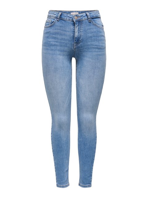 JDY Skinny-fit-Jeans "JDYFINA MW SKINNY ANK JNS MB NOOS DNM" günstig online kaufen