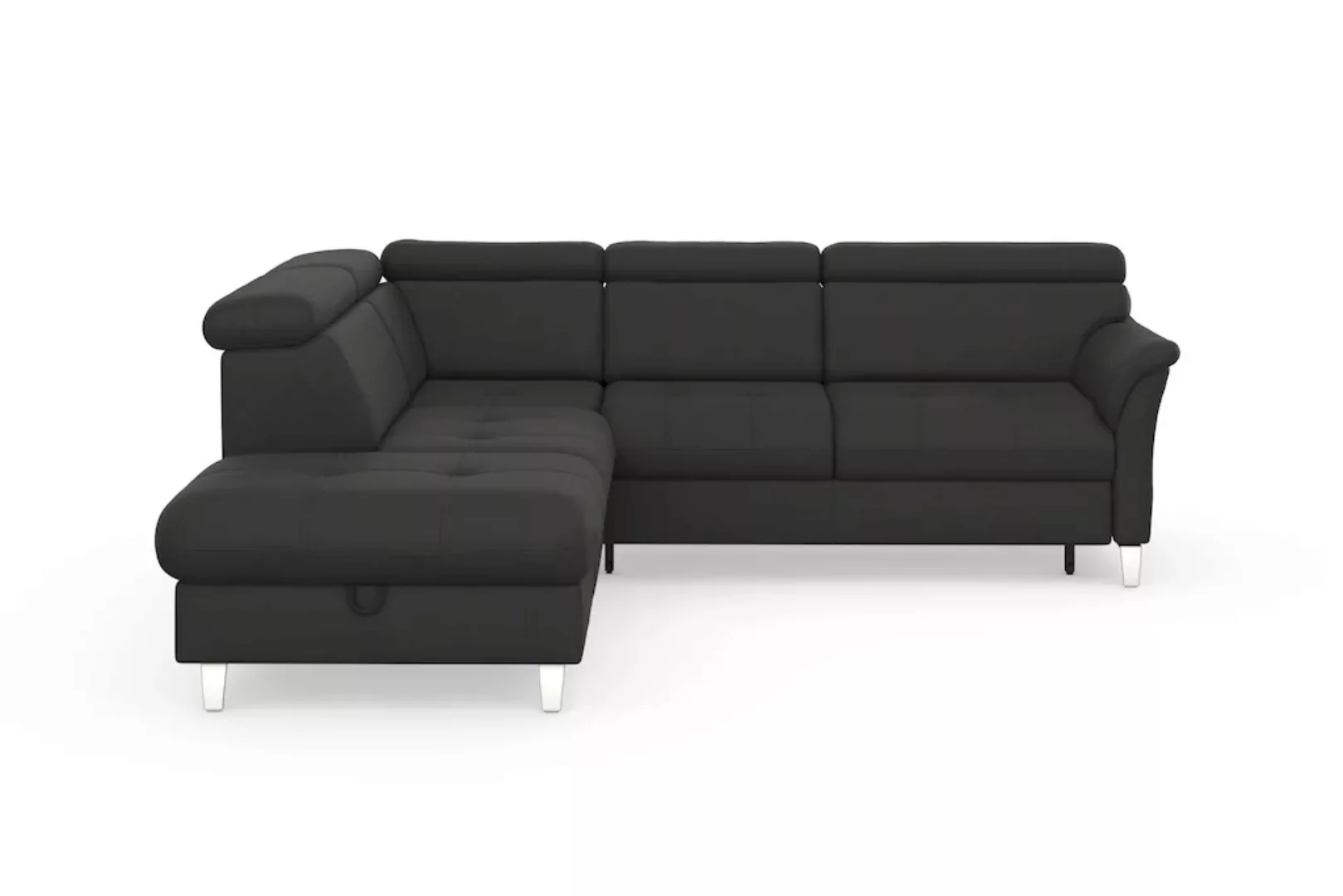 sit&more Ecksofa »Marano L-Form«, inklusive Kopfteilverstellung, wahlweise günstig online kaufen