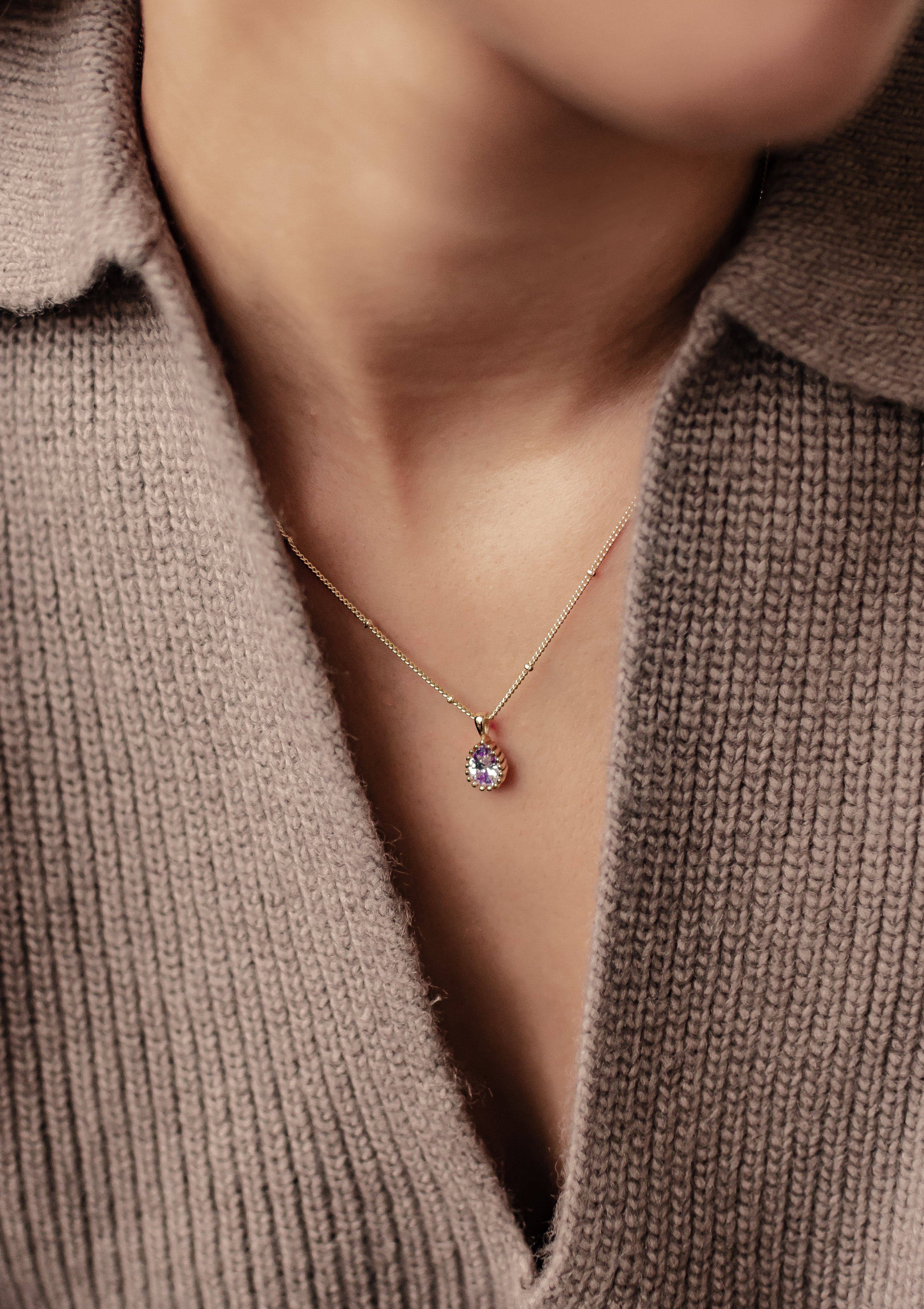 Hey Happiness Kette mit Anhänger Tropfen günstig online kaufen