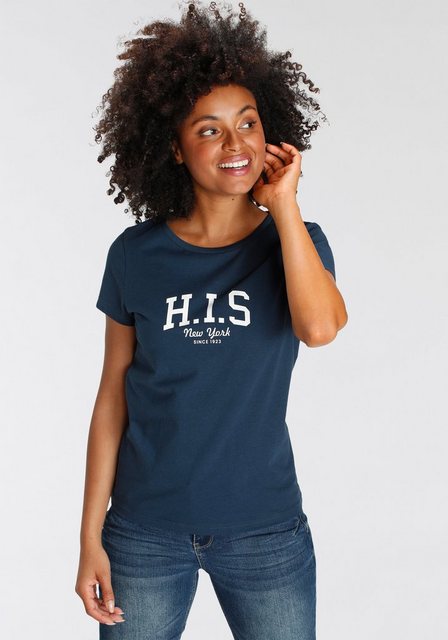 H.I.S T-Shirt bedruckt, für die Freizeit, aus Baumwolle günstig online kaufen