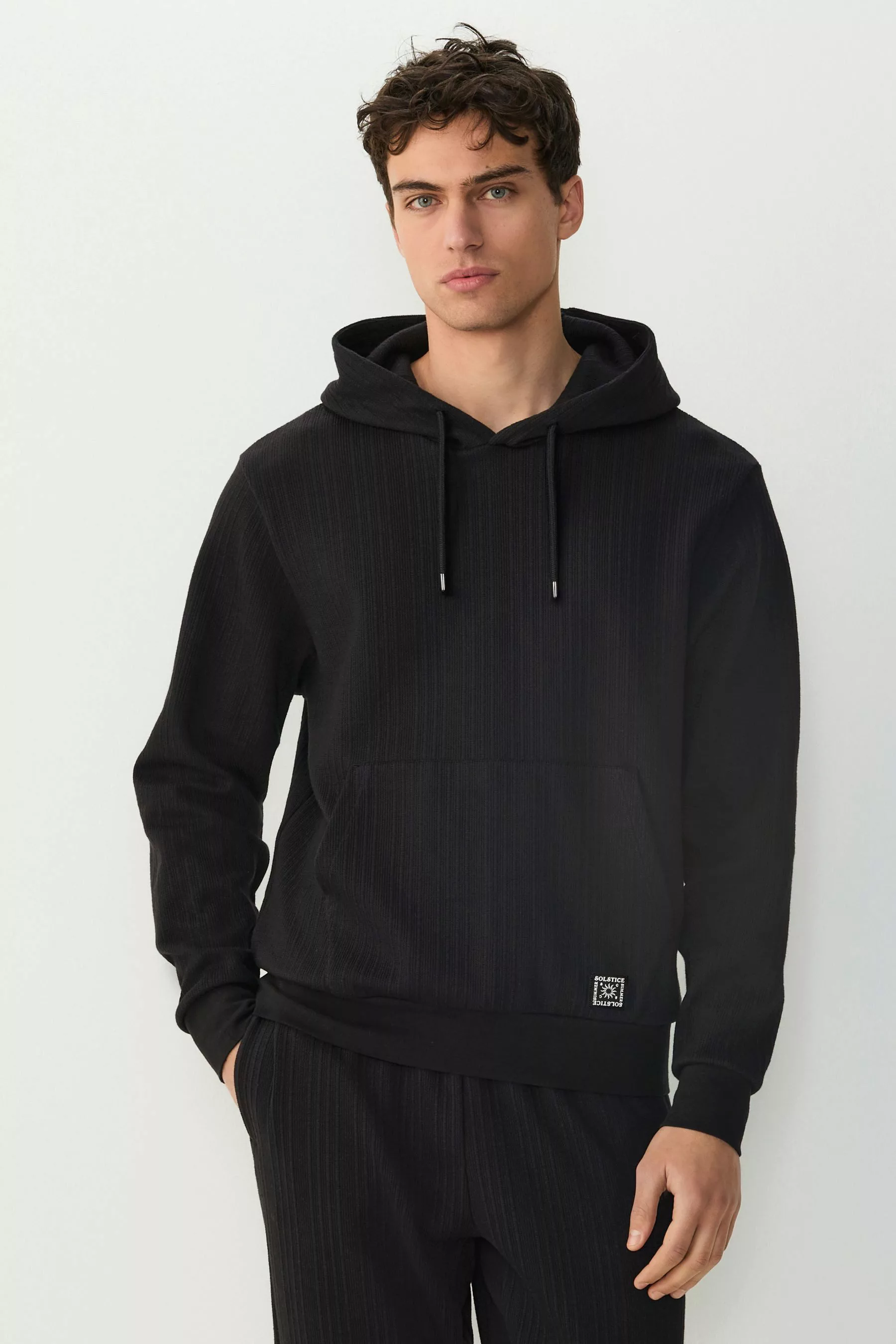 Next Sweater Strukturierter Hoodie (1-tlg) günstig online kaufen