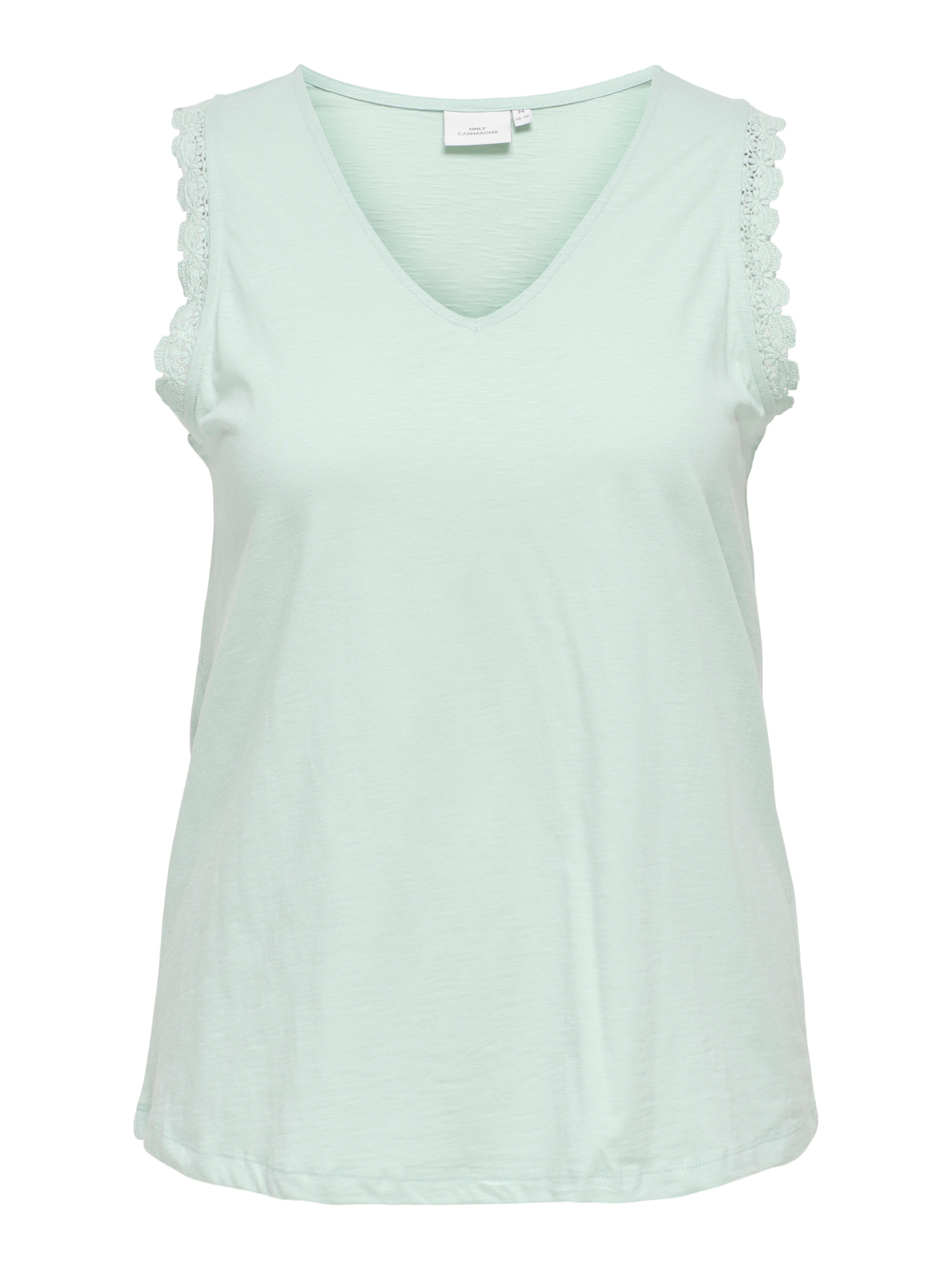 ONLY CARMAKOMA Shirttop CARLILA S/L V-NECK günstig online kaufen