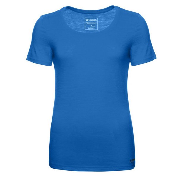 Kaipara - Merino Sportswear Rundhalsshirt Merino Shirt Damen Kurzarm Slimfi günstig online kaufen