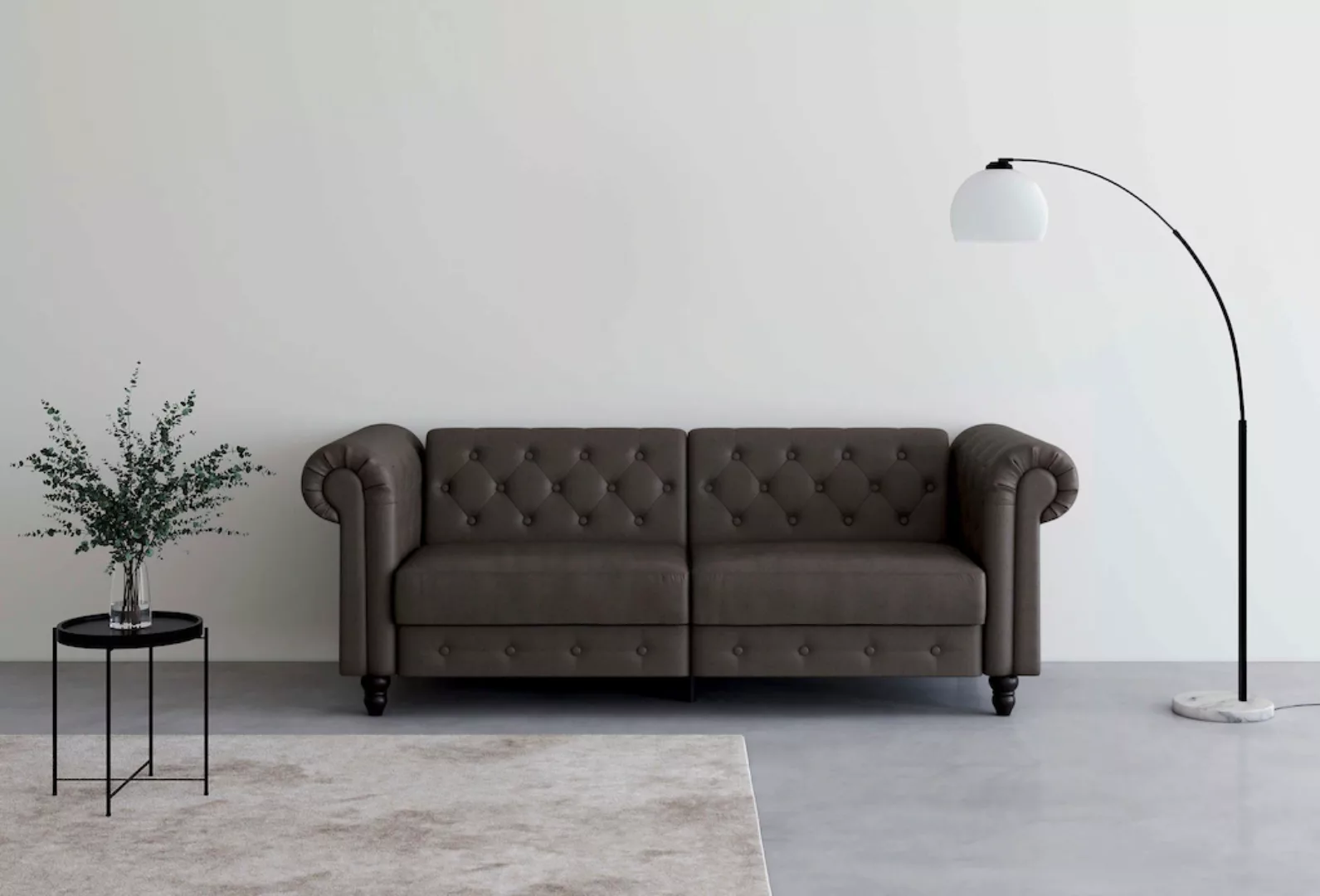 Dorel Home 3-Sitzer "Felix, Schlafsofa 236 cm, (Liegefläche 108x190cm), Rüc günstig online kaufen