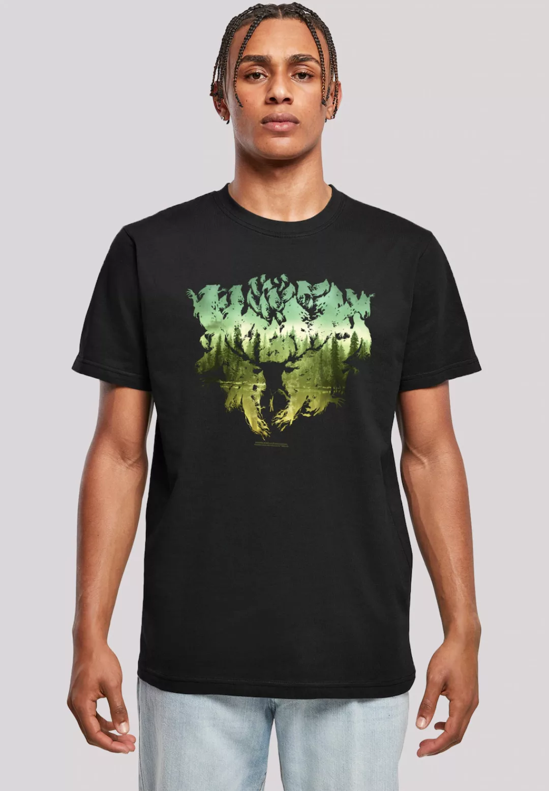 F4NT4STIC T-Shirt "Harry Potter Magical Forest", Print günstig online kaufen