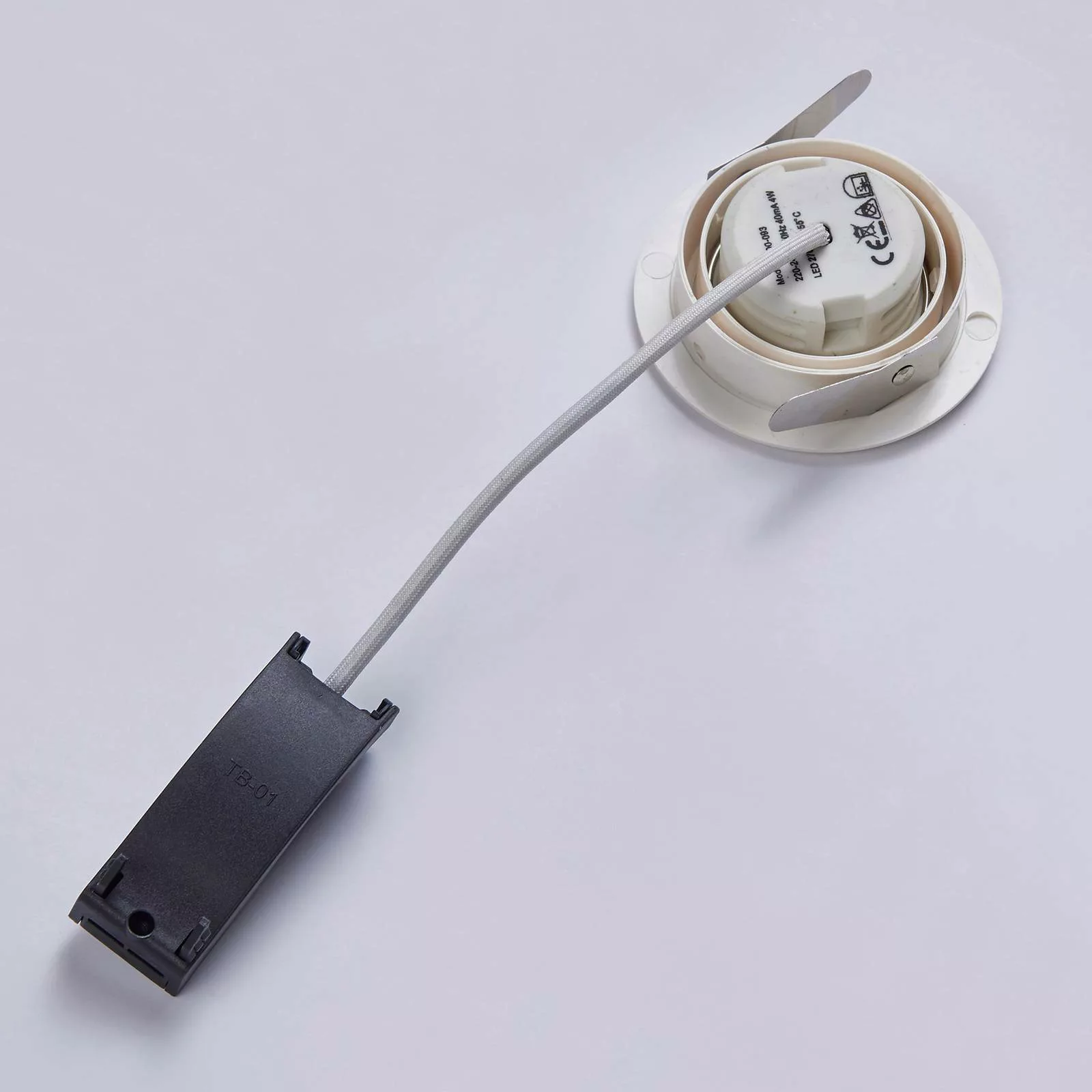 LED-Einbaustrahler Andrej, rund, cremeweiß günstig online kaufen