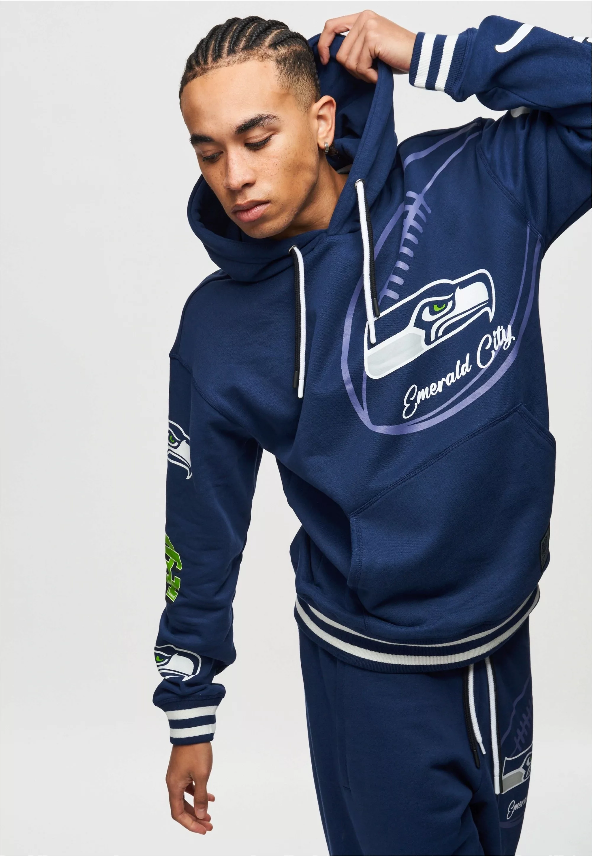 Recovered Kapuzensweatshirt "NFL Seahawks Emerald City", für alle Seattle S günstig online kaufen