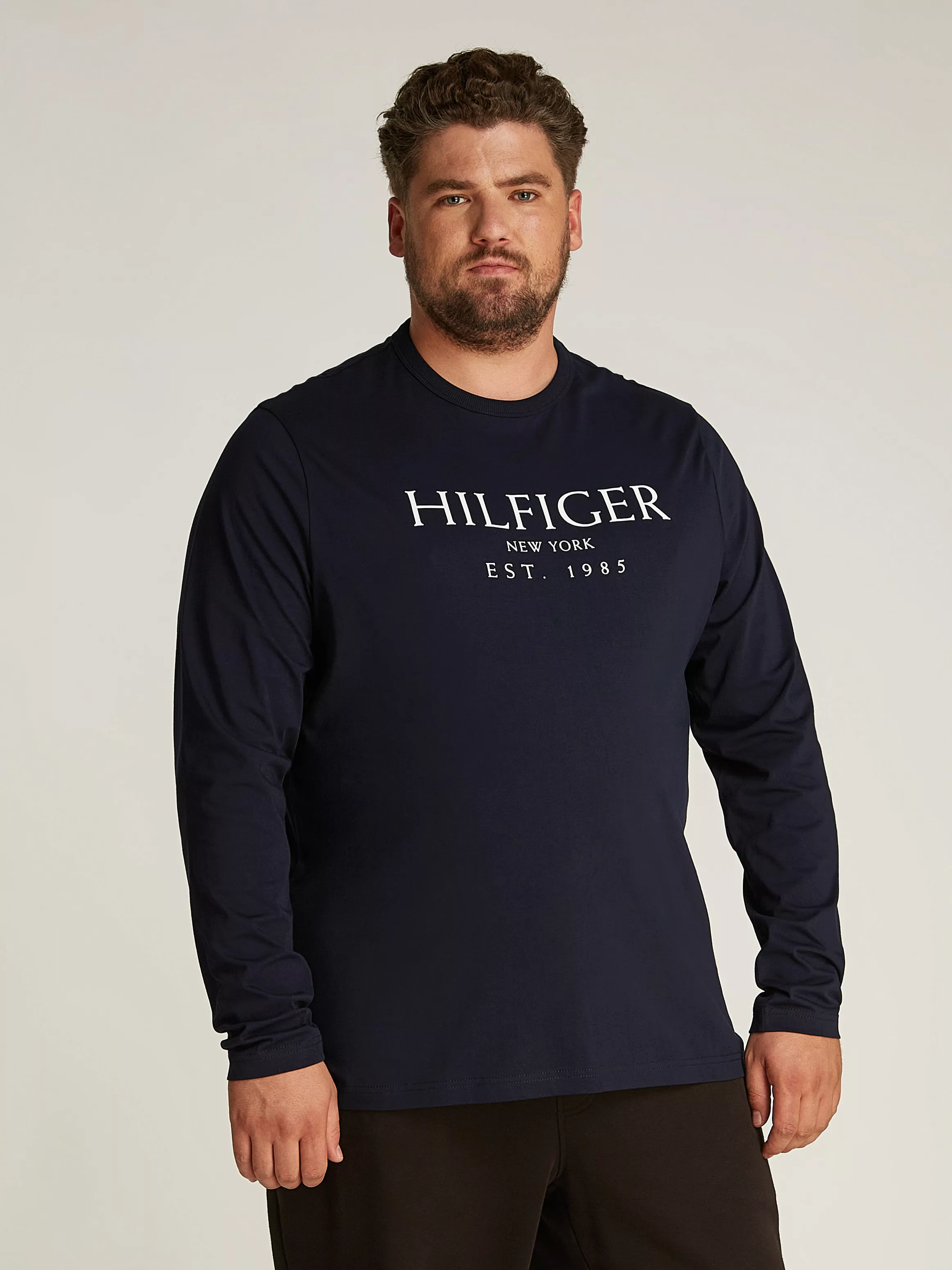 Tommy Hilfiger Longsleeve aus Baumwolle günstig online kaufen